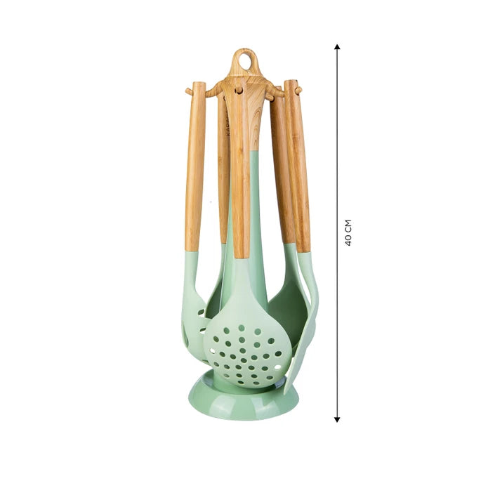 Karaca Woodland Herbal 6 Piece Service Set 153.03.06.1534 - Service Sets - ebarza Furniture UAE | Shop Modern Furniture in Abu Dhabi & Dubai - مفروشات ايبازرا في الامارات | تسوق اثاث عصري وديكورات مميزة في دبي وابوظبي