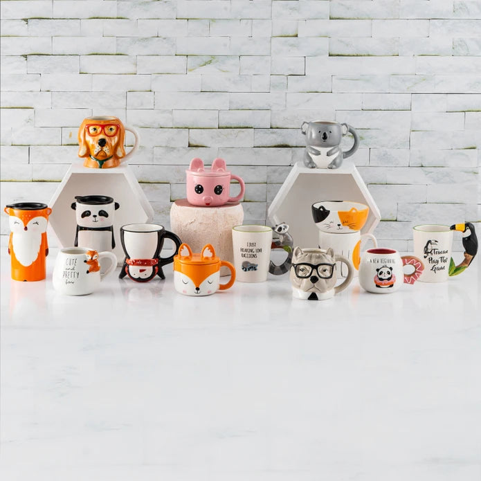 Karaca Animal Penguin Mug 153.03.06.1856 - Mugs - ebarza Furniture UAE | Shop Modern Furniture in Abu Dhabi & Dubai - مفروشات ايبازرا في الامارات | تسوق اثاث عصري وديكورات مميزة في دبي وابوظبي