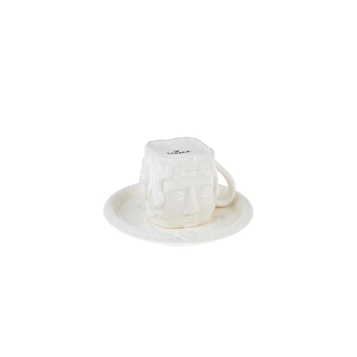 Karaca X İst Collection Medusa Coffee Cup 153.03.06.3926 - Coffee Sets - ebarza Furniture UAE | Shop Modern Furniture in Abu Dhabi & Dubai - مفروشات ايبازرا في الامارات | تسوق اثاث عصري وديكورات مميزة في دبي وابوظبي