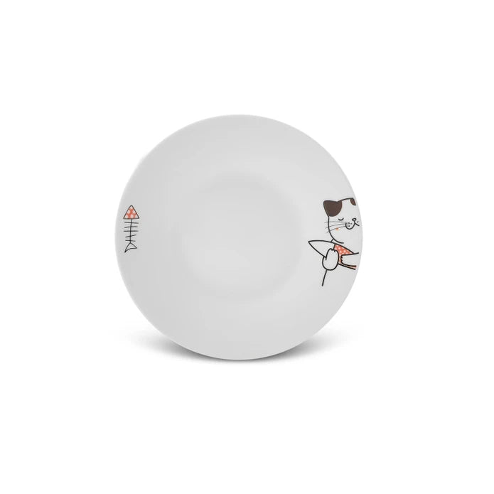 Karaca Cat Set of 6 Coffee Cups 80 ml 153.03.06.8115 - Coffee Sets - ebarza Furniture UAE | Shop Modern Furniture in Abu Dhabi & Dubai - مفروشات ايبازرا في الامارات | تسوق اثاث عصري وديكورات مميزة في دبي وابوظبي