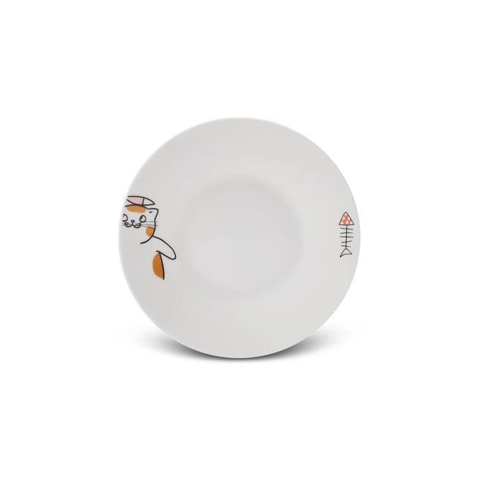 Karaca Cat Set of 6 Coffee Cups 80 ml 153.03.06.8115 - Coffee Sets - ebarza Furniture UAE | Shop Modern Furniture in Abu Dhabi & Dubai - مفروشات ايبازرا في الامارات | تسوق اثاث عصري وديكورات مميزة في دبي وابوظبي