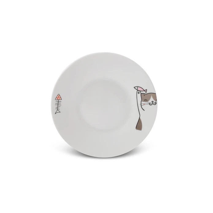 Karaca Cat Set of 6 Coffee Cups 80 ml 153.03.06.8115 - Coffee Sets - ebarza Furniture UAE | Shop Modern Furniture in Abu Dhabi & Dubai - مفروشات ايبازرا في الامارات | تسوق اثاث عصري وديكورات مميزة في دبي وابوظبي