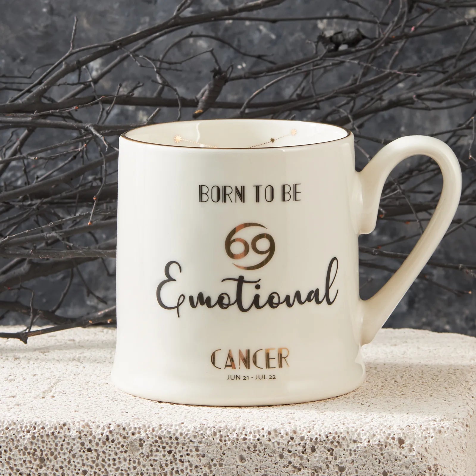 Karaca Cancer Zodiac Cup 153.03.06.5931 - Mugs - ebarza Furniture UAE | Shop Modern Furniture in Abu Dhabi & Dubai - مفروشات ايبازرا في الامارات | تسوق اثاث عصري وديكورات مميزة في دبي وابوظبي