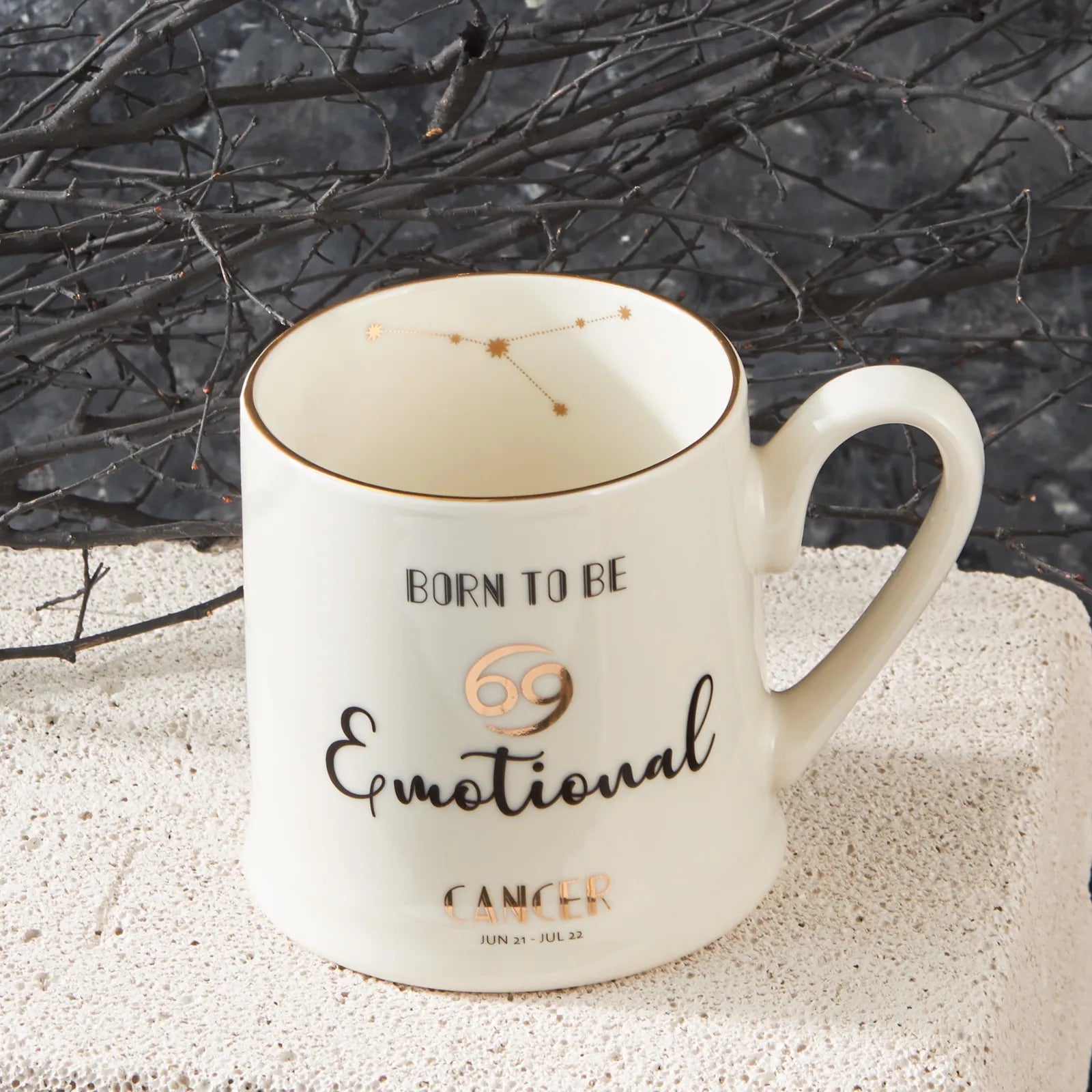 Karaca Cancer Zodiac Cup 153.03.06.5931 -  Mugs - ebarza Furniture UAE | Shop Modern Furniture in Abu Dhabi & Dubai - مفروشات ايبازرا في الامارات | تسوق اثاث عصري وديكورات مميزة في دبي وابوظبي