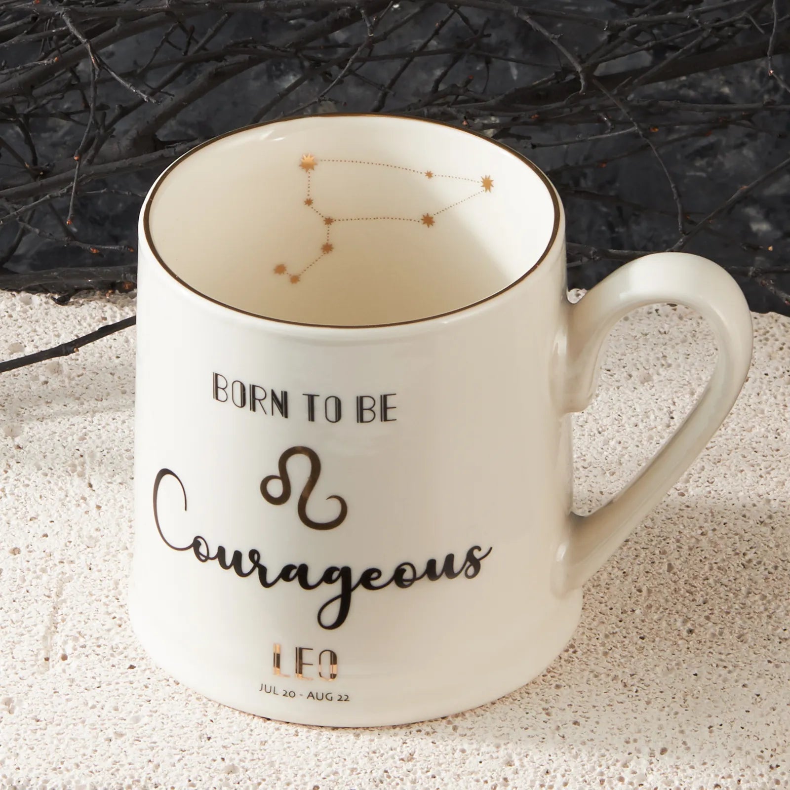 Karaca Leo Zodiac Trophy 153.03.06.5932 - Mugs - ebarza Furniture UAE | Shop Modern Furniture in Abu Dhabi & Dubai - مفروشات ايبازرا في الامارات | تسوق اثاث عصري وديكورات مميزة في دبي وابوظبي