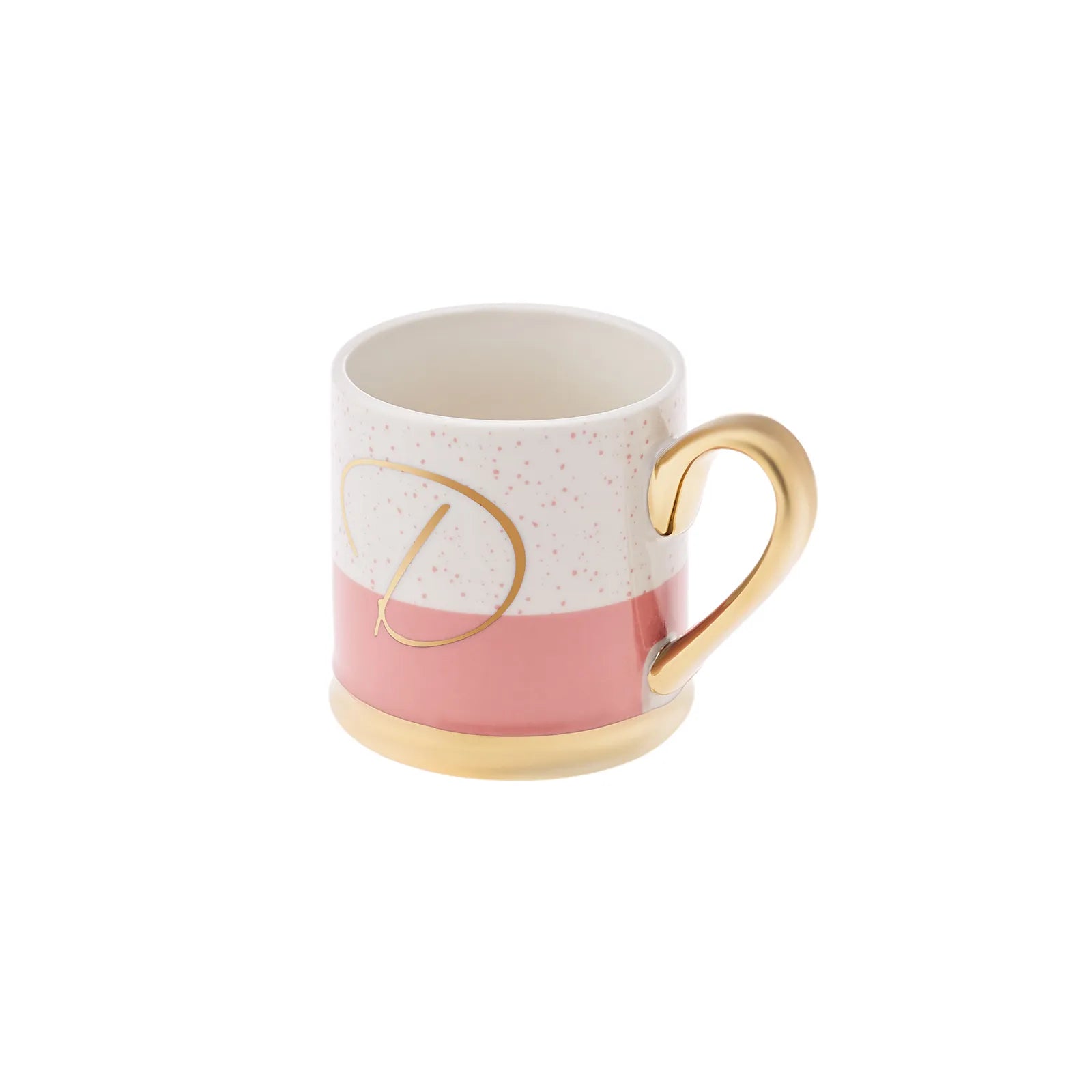 Karaca Letter D Mug 153.03.06.1611 - Mugs - ebarza Furniture UAE | Shop Modern Furniture in Abu Dhabi & Dubai - مفروشات ايبازرا في الامارات | تسوق اثاث عصري وديكورات مميزة في دبي وابوظبي