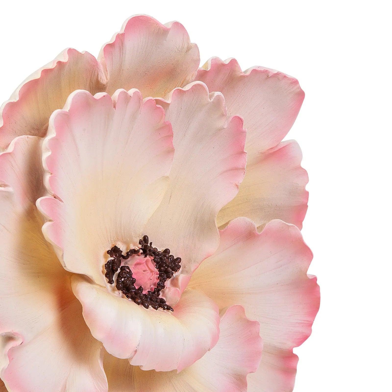 Karaca Nova Flower Powder Decorative Object 20X3.5 Cm 153.20.01.0316 -  Home Decor Figurines - ebarza Furniture UAE | Shop Modern Furniture in Abu Dhabi & Dubai - مفروشات ايبازرا في الامارات | تسوق اثاث عصري وديكورات مميزة في دبي وابوظبي