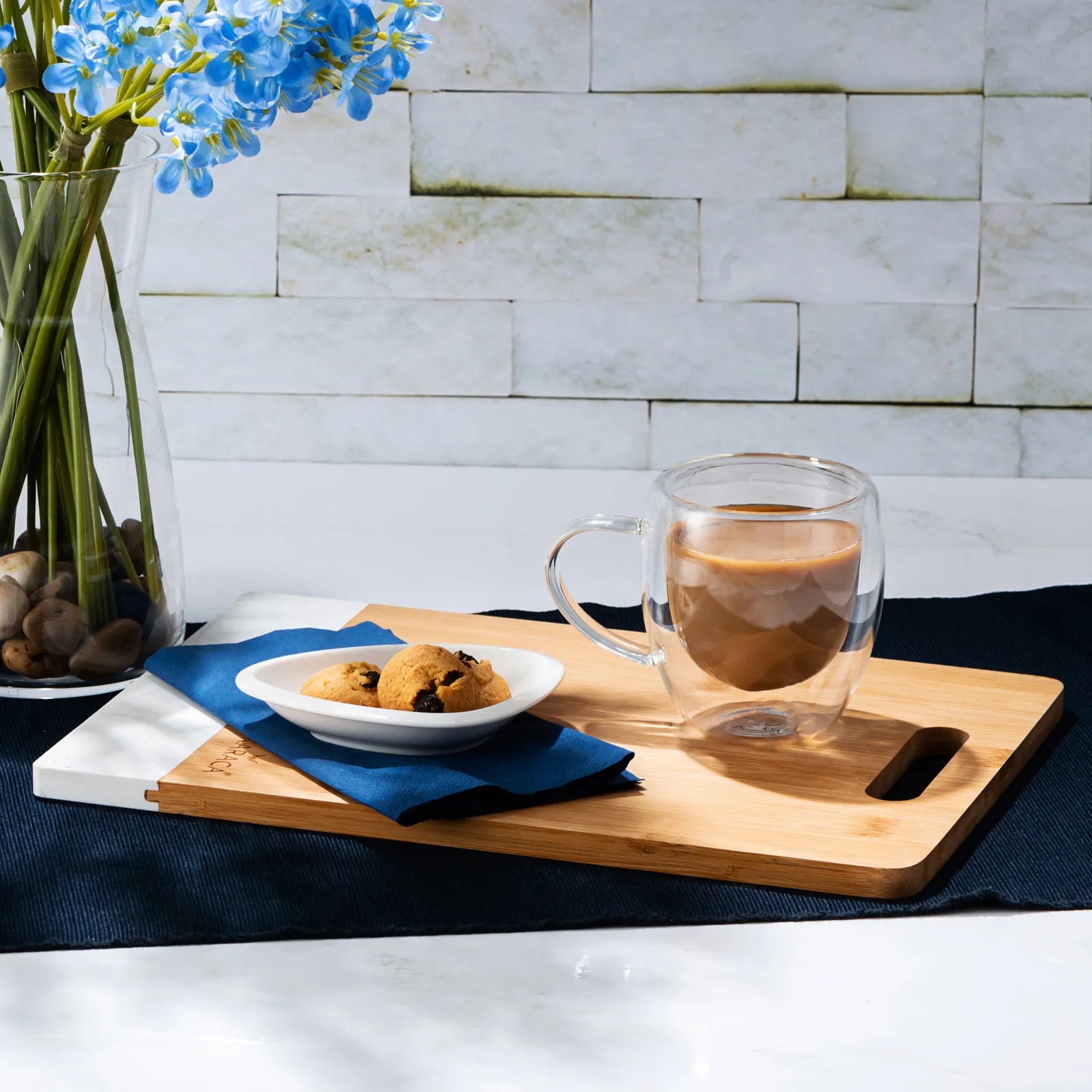 Karaca Pia Double Walled Mug 300 Ml 153.03.07.7775 - Mugs - ebarza Furniture UAE | Shop Modern Furniture in Abu Dhabi & Dubai - مفروشات ايبازرا في الامارات | تسوق اثاث عصري وديكورات مميزة في دبي وابوظبي