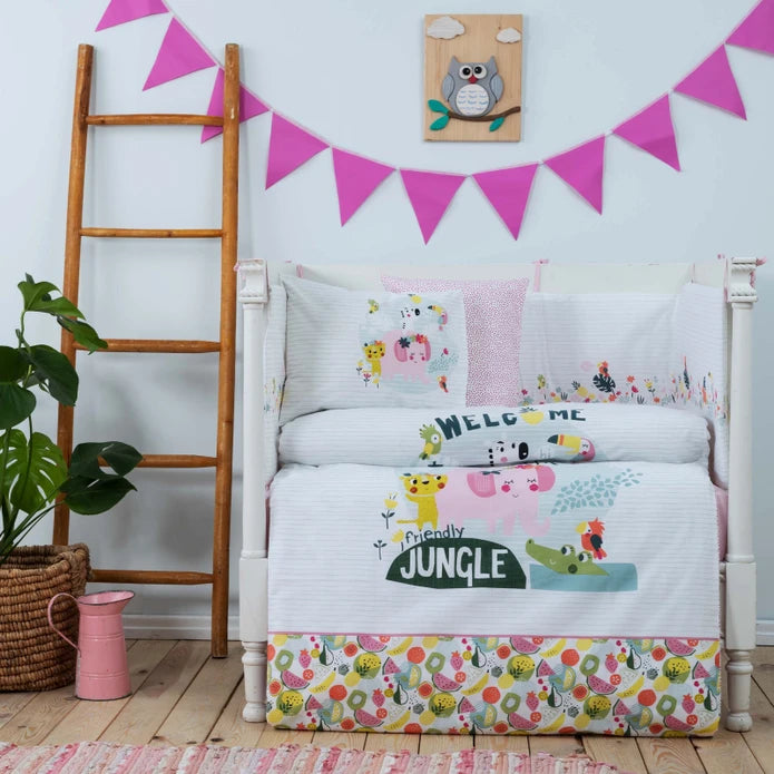 Karaca Sweat Fruit 100% Cotton Baby Sleeping Set 200.20.01.0191 -  Bedding - ebarza Furniture UAE | Shop Modern Furniture in Abu Dhabi & Dubai - مفروشات ايبازرا في الامارات | تسوق اثاث عصري وديكورات مميزة في دبي وابوظبي