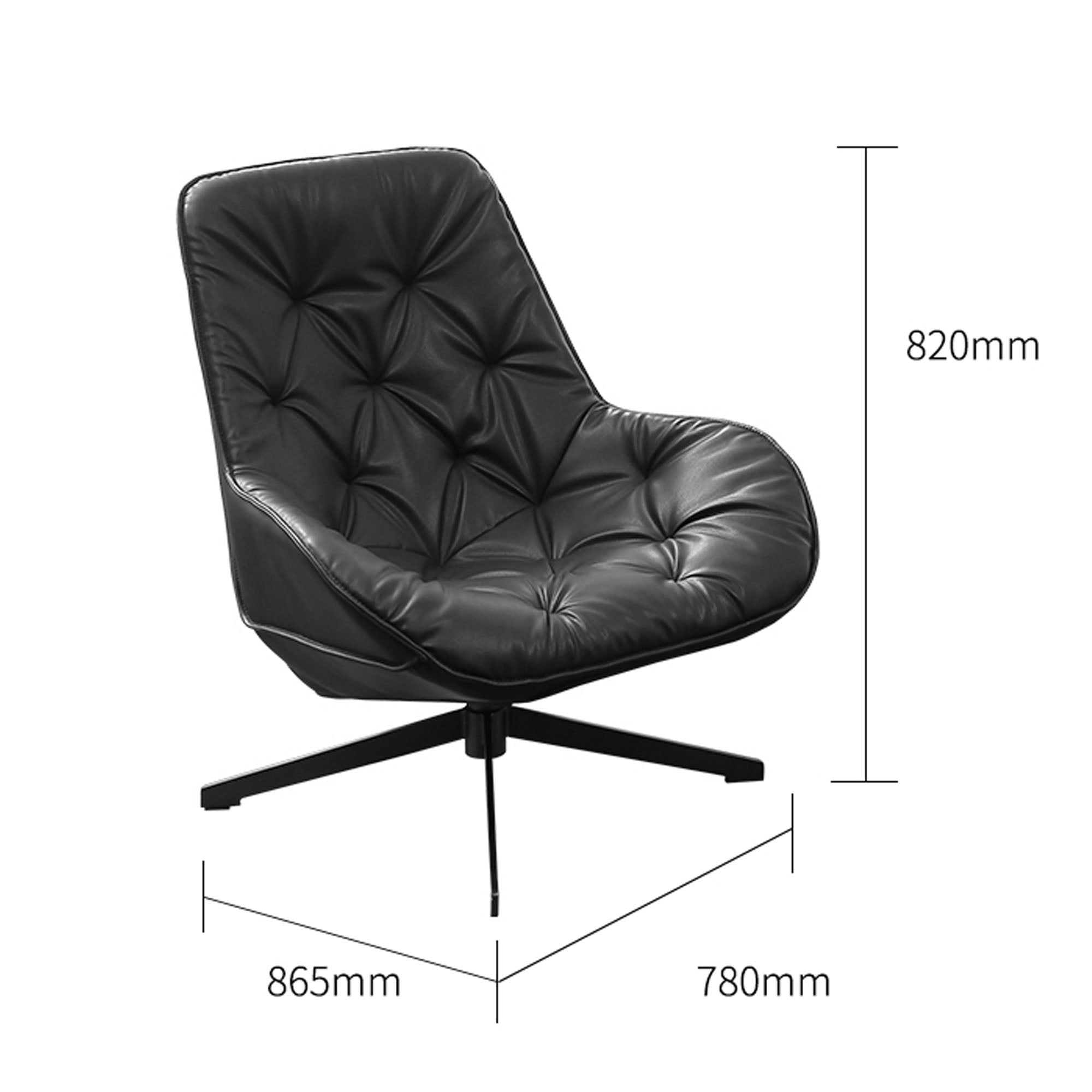 Pre-order 65 Days Delivery Latina Lounge Chair LC030 - Lounge Chairs - ebarza Furniture UAE | Shop Modern Furniture in Abu Dhabi & Dubai - مفروشات ايبازرا في الامارات | تسوق اثاث عصري وديكورات مميزة في دبي وابوظبي