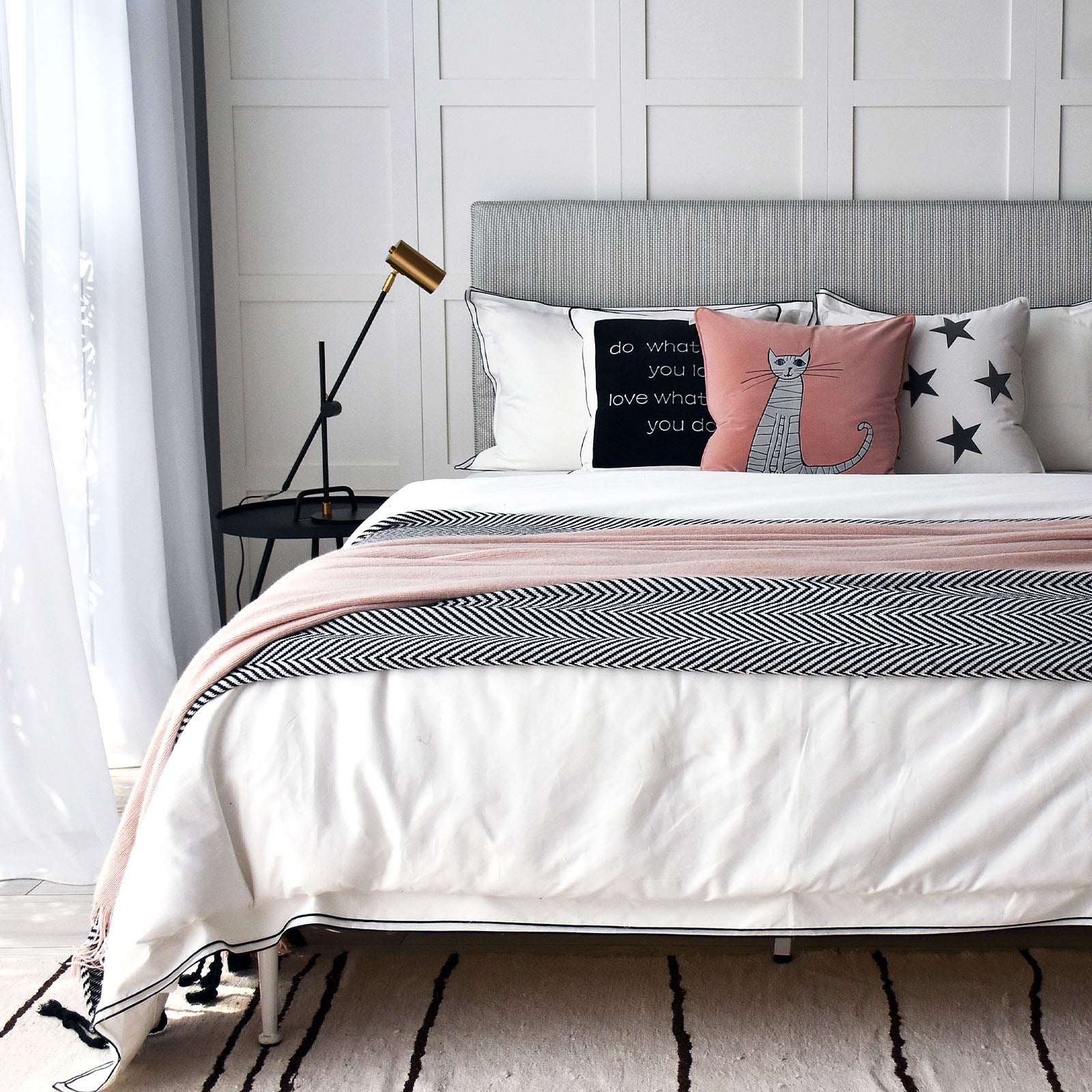 As Is - Jura Full Bedding Set Ebb-021 - DISPLAY ITEM - ebarza Furniture UAE | Shop Modern Furniture in Abu Dhabi & Dubai - مفروشات ايبازرا في الامارات | تسوق اثاث عصري وديكورات مميزة في دبي وابوظبي