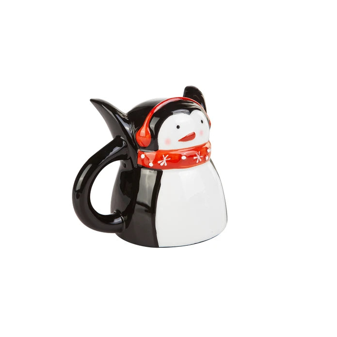 Karaca Animal Penguin Mug 153.03.06.1856 - Mugs - ebarza Furniture UAE | Shop Modern Furniture in Abu Dhabi & Dubai - مفروشات ايبازرا في الامارات | تسوق اثاث عصري وديكورات مميزة في دبي وابوظبي