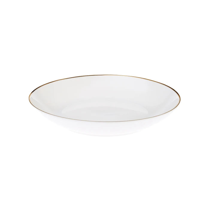 Karaca Alicia 24 Pieces 6 Person Porcelain Gold Round Dinnerware 153.03.06.5064 - Dinnerware Sets - ebarza Furniture UAE | Shop Modern Furniture in Abu Dhabi & Dubai - مفروشات ايبازرا في الامارات | تسوق اثاث عصري وديكورات مميزة في دبي وابوظبي