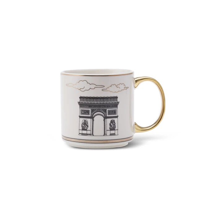 Karaca Art Neoclassic Mug 400 ml 153.03.06.8086 - Mugs - ebarza Furniture UAE | Shop Modern Furniture in Abu Dhabi & Dubai - مفروشات ايبازرا في الامارات | تسوق اثاث عصري وديكورات مميزة في دبي وابوظبي