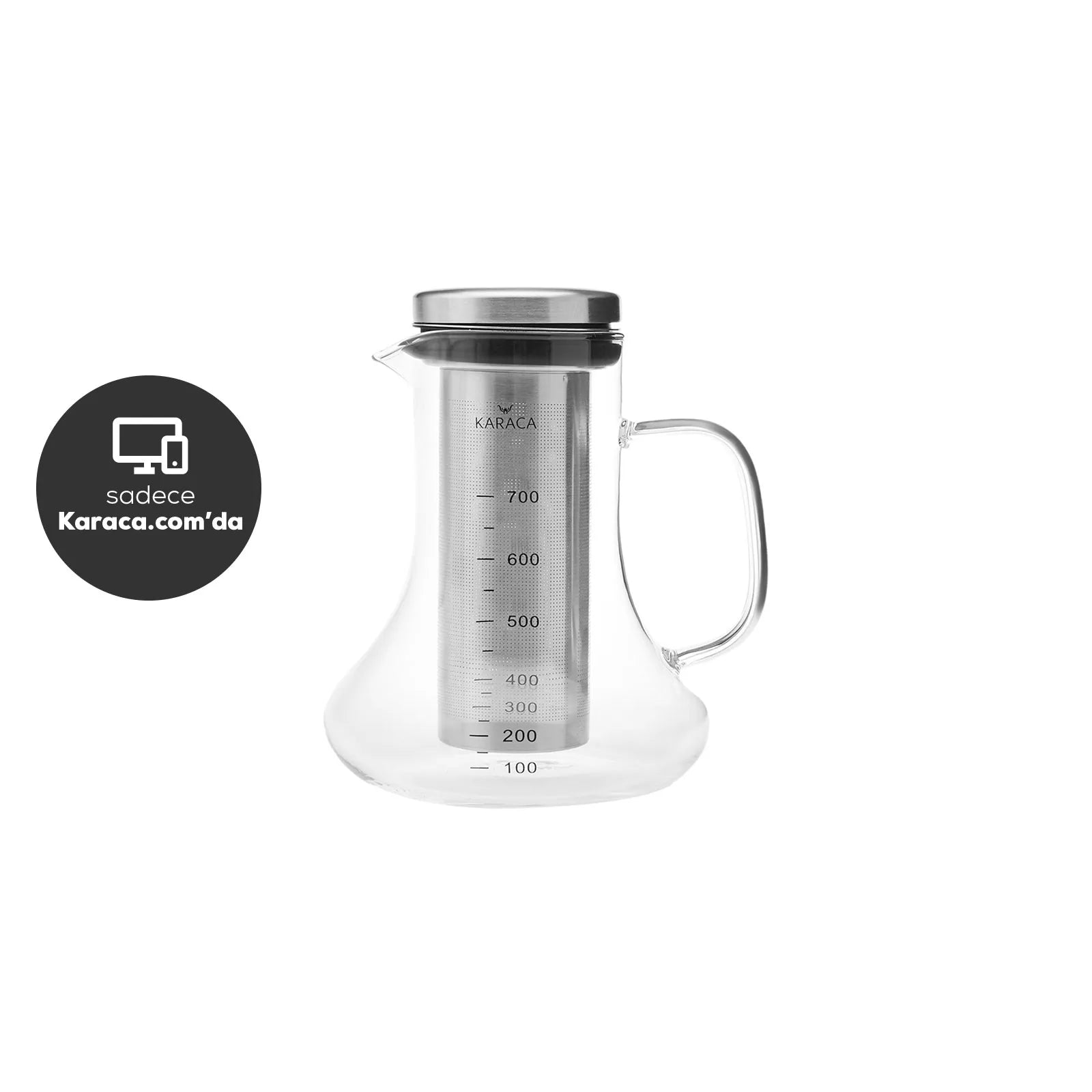 Karaca Azize Cold Brew Coffee Pot 850 Ml 153.03.08.1641 - Kitchen Appliances - ebarza Furniture UAE | Shop Modern Furniture in Abu Dhabi & Dubai - مفروشات ايبازرا في الامارات | تسوق اثاث عصري وديكورات مميزة في دبي وابوظبي