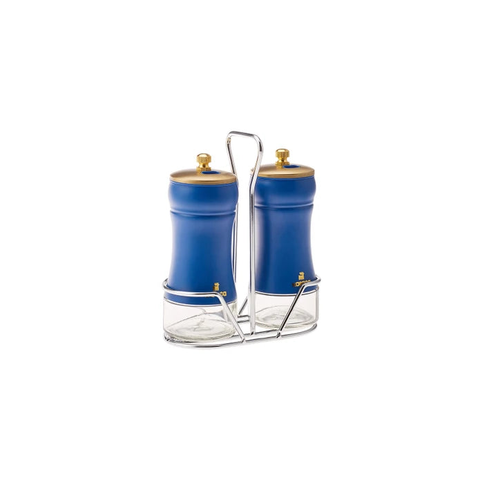 Karaca Blue Berry Salt And Pepper Shaker 153.03.06.8997 - Spice Sets - ebarza Furniture UAE | Shop Modern Furniture in Abu Dhabi & Dubai - مفروشات ايبازرا في الامارات | تسوق اثاث عصري وديكورات مميزة في دبي وابوظبي