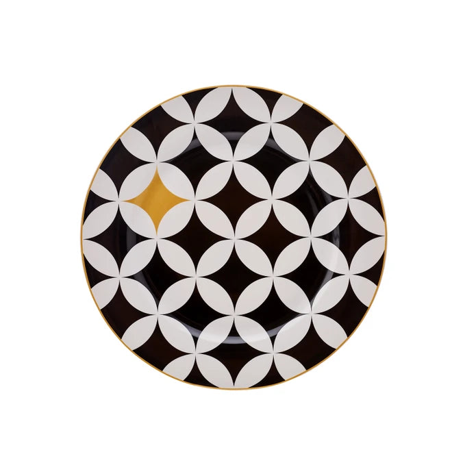 Karaca Boldi 24 Pieces 6 Person Porcelain Dinnerware Set 153.03.06.7031 - Dinnerware Sets - ebarza Furniture UAE | Shop Modern Furniture in Abu Dhabi & Dubai - مفروشات ايبازرا في الامارات | تسوق اثاث عصري وديكورات مميزة في دبي وابوظبي