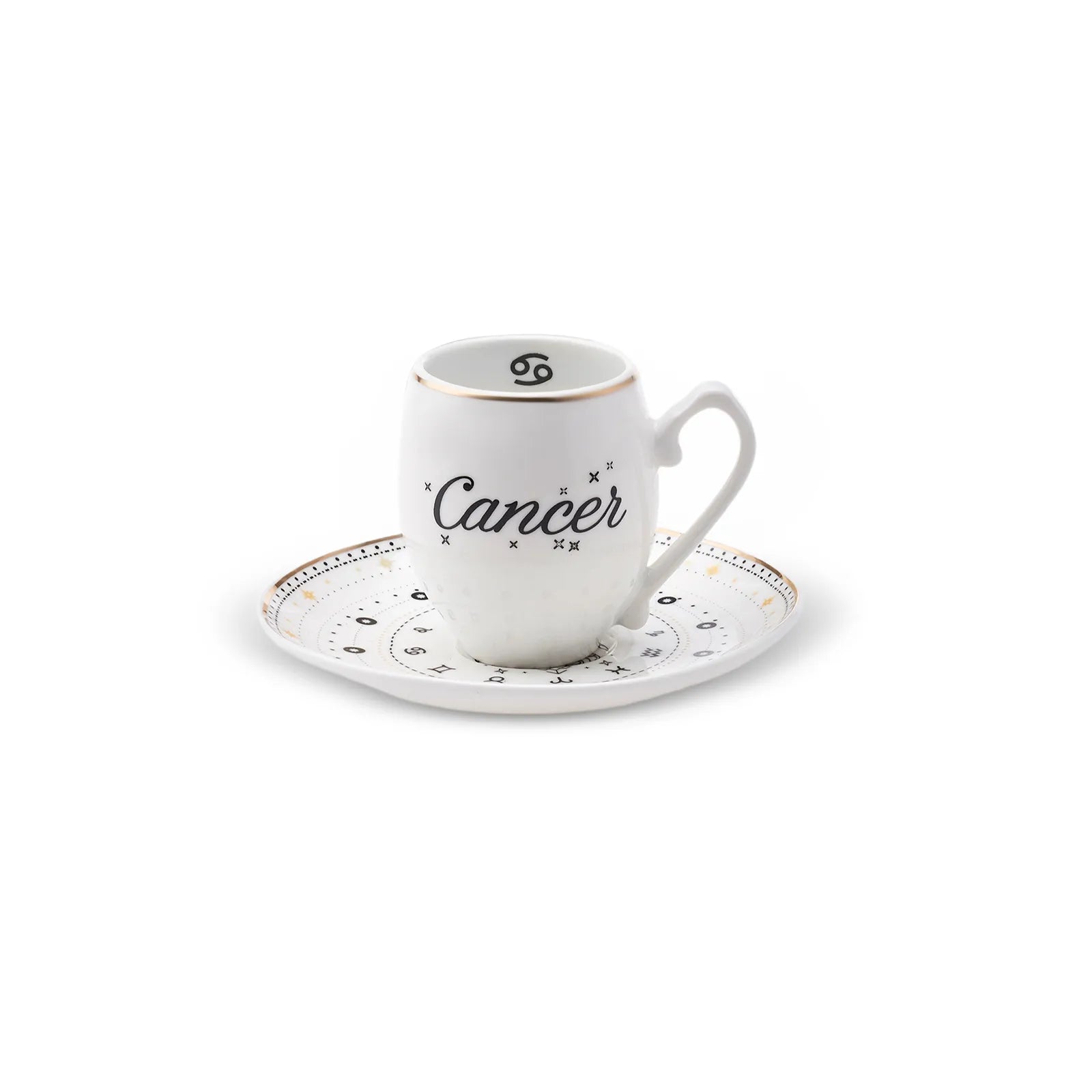 Karaca Cancer Coffee Cup 90 Ml 153.03.06.6903 - Coffee Sets - ebarza Furniture UAE | Shop Modern Furniture in Abu Dhabi & Dubai - مفروشات ايبازرا في الامارات | تسوق اثاث عصري وديكورات مميزة في دبي وابوظبي
