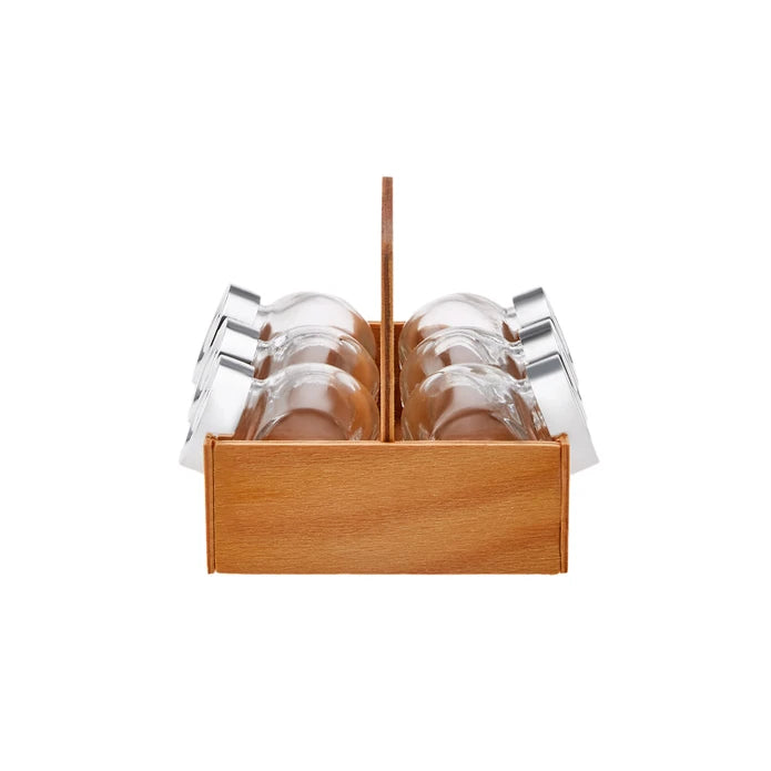 Karaca Casa 7 Piece Spice Rack / Spice Set 153.03.06.1530 - Spice Sets - ebarza Furniture UAE | Shop Modern Furniture in Abu Dhabi & Dubai - مفروشات ايبازرا في الامارات | تسوق اثاث عصري وديكورات مميزة في دبي وابوظبي