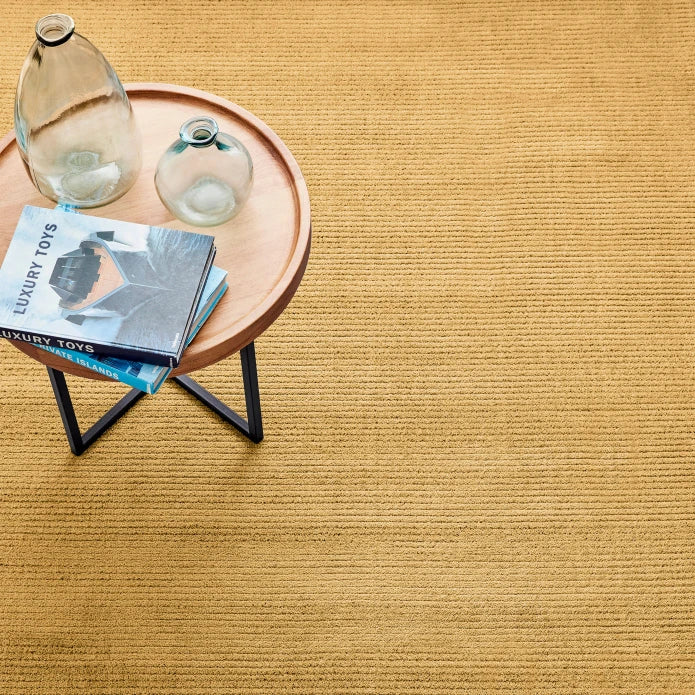 Karaca Cashmere Carpet 7/24 All Seasons Mulberry Yellow 120X180 Cm 200.19.01.0233 - Rugs - ebarza Furniture UAE | Shop Modern Furniture in Abu Dhabi & Dubai - مفروشات ايبازرا في الامارات | تسوق اثاث عصري وديكورات مميزة في دبي وابوظبي