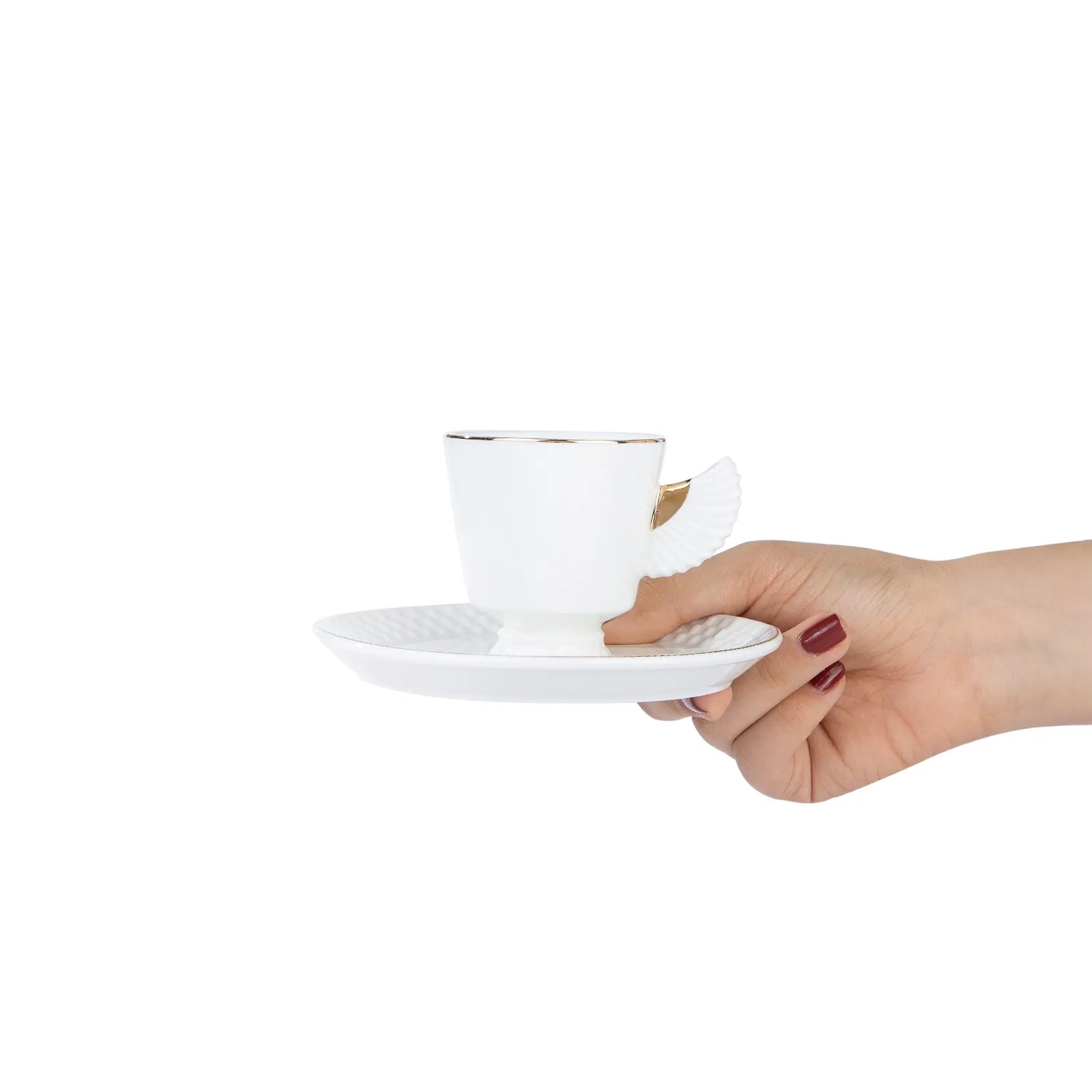 Karaca Egypt 2 Person Coffee Cup Set 153.03.07.9411 - Coffee Sets - ebarza Furniture UAE | Shop Modern Furniture in Abu Dhabi & Dubai - مفروشات ايبازرا في الامارات | تسوق اثاث عصري وديكورات مميزة في دبي وابوظبي