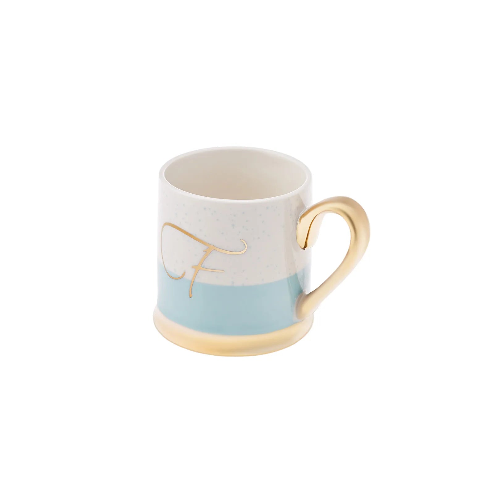 Karaca F Letter Mug 153.03.06.1613 - Mugs - ebarza Furniture UAE | Shop Modern Furniture in Abu Dhabi & Dubai - مفروشات ايبازرا في الامارات | تسوق اثاث عصري وديكورات مميزة في دبي وابوظبي