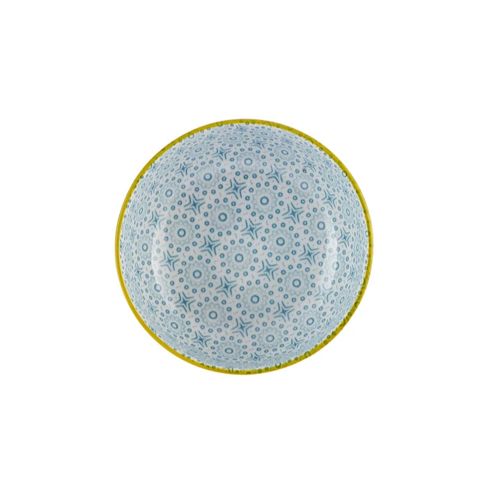 Karaca Floral Blue Round Cookie Bowl 10 cm 153.03.08.2972 - Bowls - ebarza Furniture UAE | Shop Modern Furniture in Abu Dhabi & Dubai - مفروشات ايبازرا في الامارات | تسوق اثاث عصري وديكورات مميزة في دبي وابوظبي