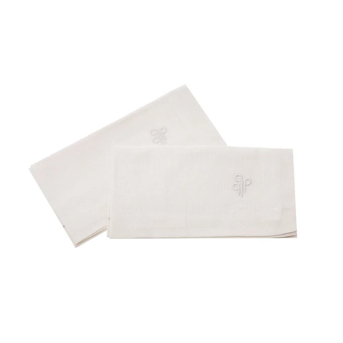 Karaca Home 4 Elements White 2 Piece Napkin 200.18.01.0936 - Napkins - ebarza Furniture UAE | Shop Modern Furniture in Abu Dhabi & Dubai - مفروشات ايبازرا في الامارات | تسوق اثاث عصري وديكورات مميزة في دبي وابوظبي
