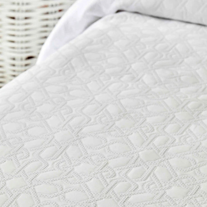 Karaca Home Back To Basic White Single Bedspread 200.18.01.0084 - Bedding - ebarza Furniture UAE | Shop Modern Furniture in Abu Dhabi & Dubai - مفروشات ايبازرا في الامارات | تسوق اثاث عصري وديكورات مميزة في دبي وابوظبي