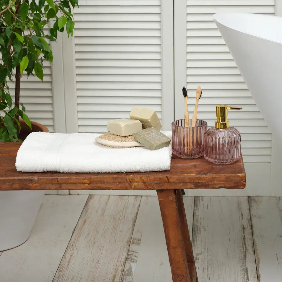 Karaca Home Daily Soft Off White 100% Cotton Towel 70X140 Cm 200.20.01.0283 - Towels - ebarza Furniture UAE | Shop Modern Furniture in Abu Dhabi & Dubai - مفروشات ايبازرا في الامارات | تسوق اثاث عصري وديكورات مميزة في دبي وابوظبي