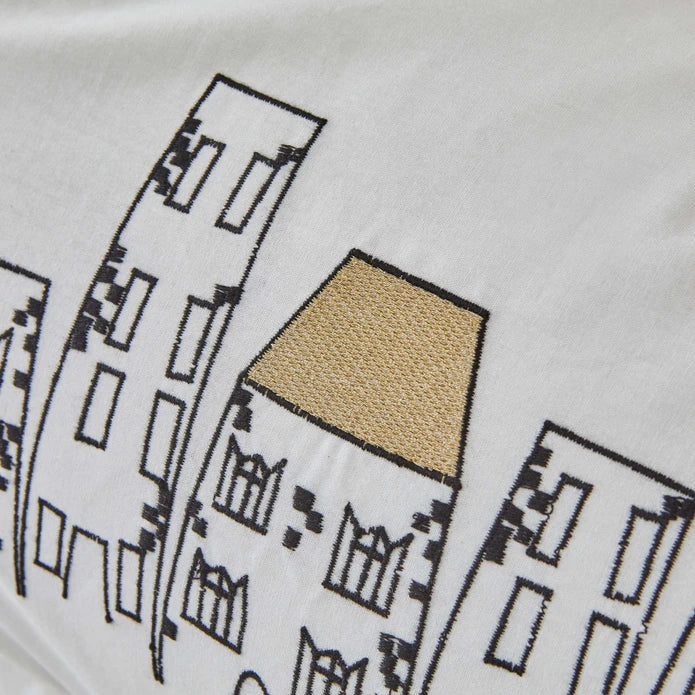 Karaca Home Galata Black Embroidered Double 100% Cotton Duvet Cover Set 200.19.01.0489 - Bedding - ebarza Furniture UAE | Shop Modern Furniture in Abu Dhabi & Dubai - مفروشات ايبازرا في الامارات | تسوق اثاث عصري وديكورات مميزة في دبي وابوظبي