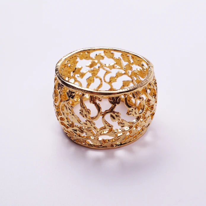 Karaca Home Glamor 12 Pcs Napkin Ring 300.21.02.0603 - Napkin Rings - ebarza Furniture UAE | Shop Modern Furniture in Abu Dhabi & Dubai - مفروشات ايبازرا في الامارات | تسوق اثاث عصري وديكورات مميزة في دبي وابوظبي