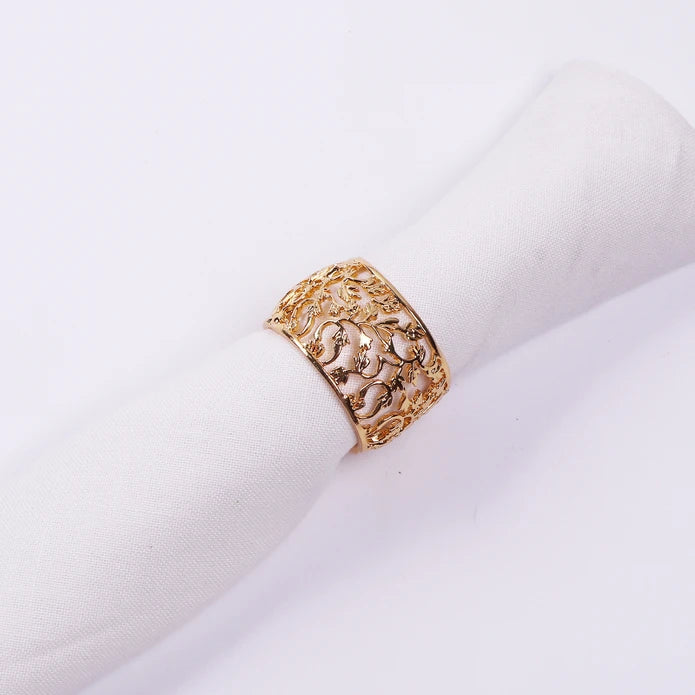 Karaca Home Glamor 12 Pcs Napkin Ring 300.21.02.0603 - Napkin Rings - ebarza Furniture UAE | Shop Modern Furniture in Abu Dhabi & Dubai - مفروشات ايبازرا في الامارات | تسوق اثاث عصري وديكورات مميزة في دبي وابوظبي