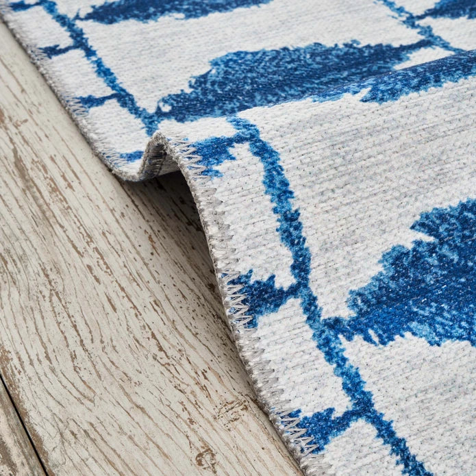 Karaca Kashmir Carpet Decorative Art Trend Santroni Double Sided 120x180 cm 200.19.01.1454 - Rugs - ebarza Furniture UAE | Shop Modern Furniture in Abu Dhabi & Dubai - مفروشات ايبازرا في الامارات | تسوق اثاث عصري وديكورات مميزة في دبي وابوظبي