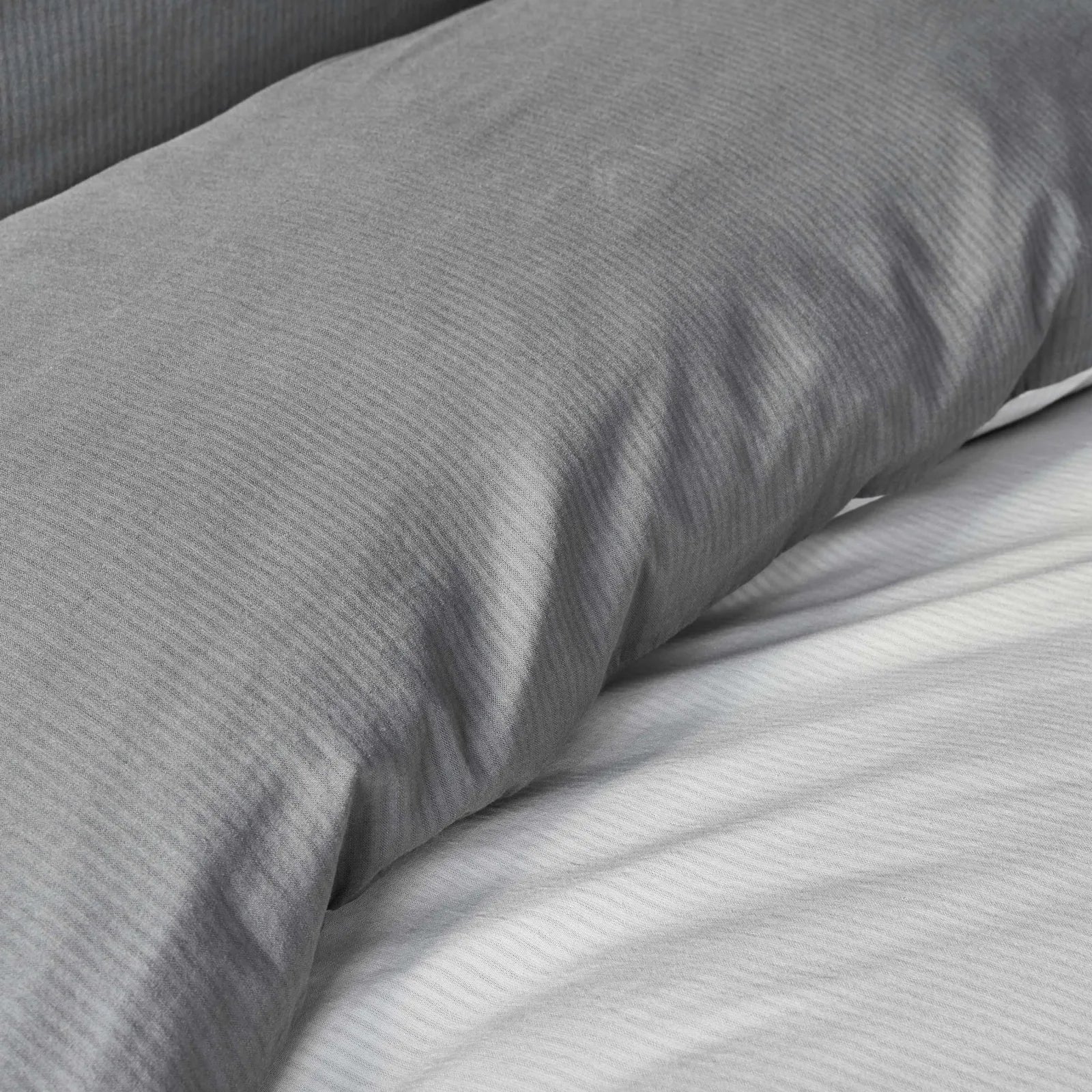 Karaca Nautica Home Bow Anthracite Gray Double Sided Single Duvet Cover Set 180.01.01.0412 - Bedding - ebarza Furniture UAE | Shop Modern Furniture in Abu Dhabi & Dubai - مفروشات ايبازرا في الامارات | تسوق اثاث عصري وديكورات مميزة في دبي وابوظبي