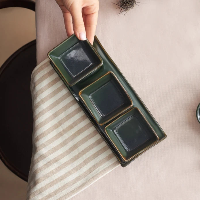 Karaca Reactive 4 Pieces Breakfast Set 153.03.08.3514 - Bowls - ebarza Furniture UAE | Shop Modern Furniture in Abu Dhabi & Dubai - مفروشات ايبازرا في الامارات | تسوق اثاث عصري وديكورات مميزة في دبي وابوظبي