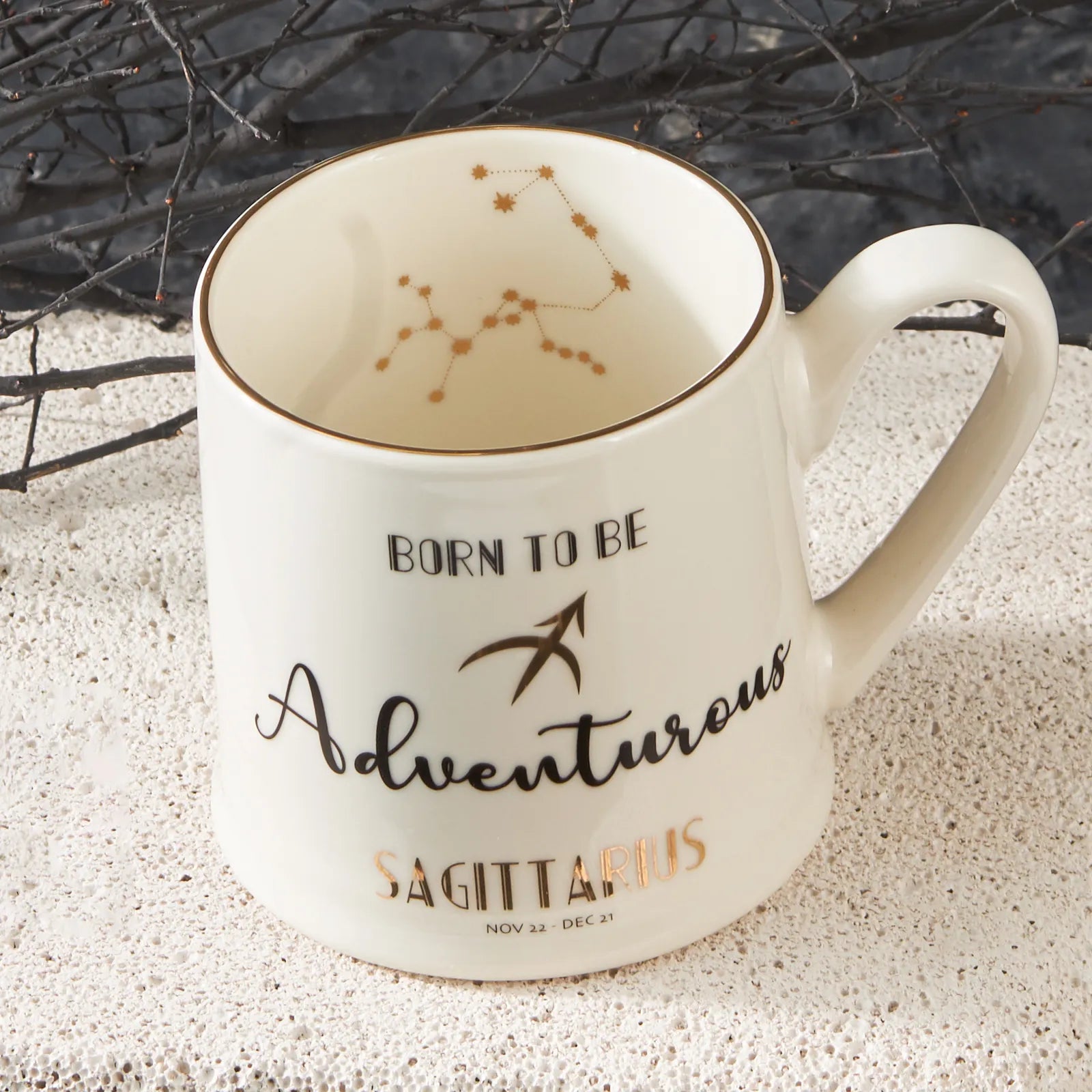 Karaca Sagittarius Zodiac Mug 153.03.06.5936 - Mugs - ebarza Furniture UAE | Shop Modern Furniture in Abu Dhabi & Dubai - مفروشات ايبازرا في الامارات | تسوق اثاث عصري وديكورات مميزة في دبي وابوظبي