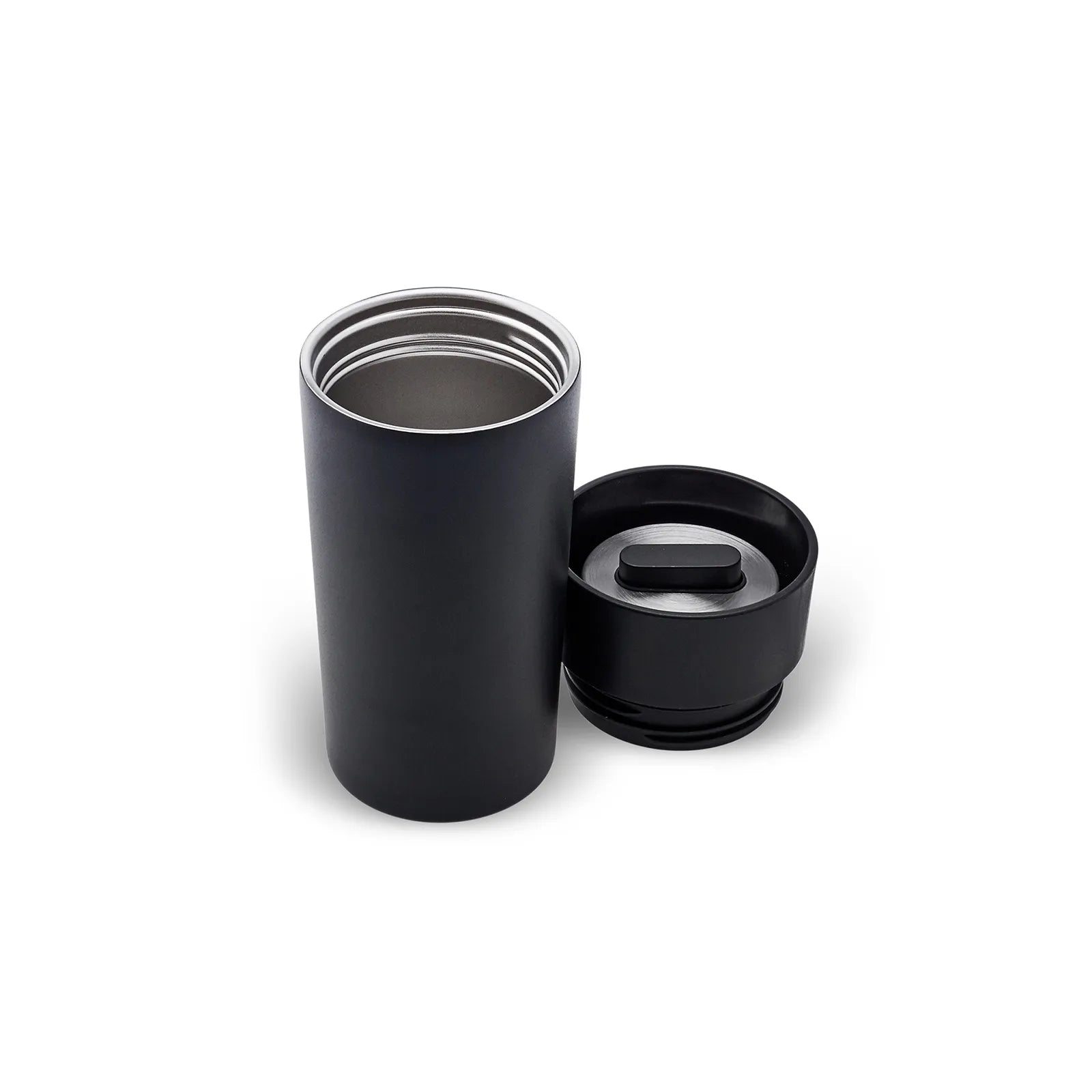 Karaca Sedor Black Thermos 350 Ml 153.03.06.5668 - Drinkware - ebarza Furniture UAE | Shop Modern Furniture in Abu Dhabi & Dubai - مفروشات ايبازرا في الامارات | تسوق اثاث عصري وديكورات مميزة في دبي وابوظبي