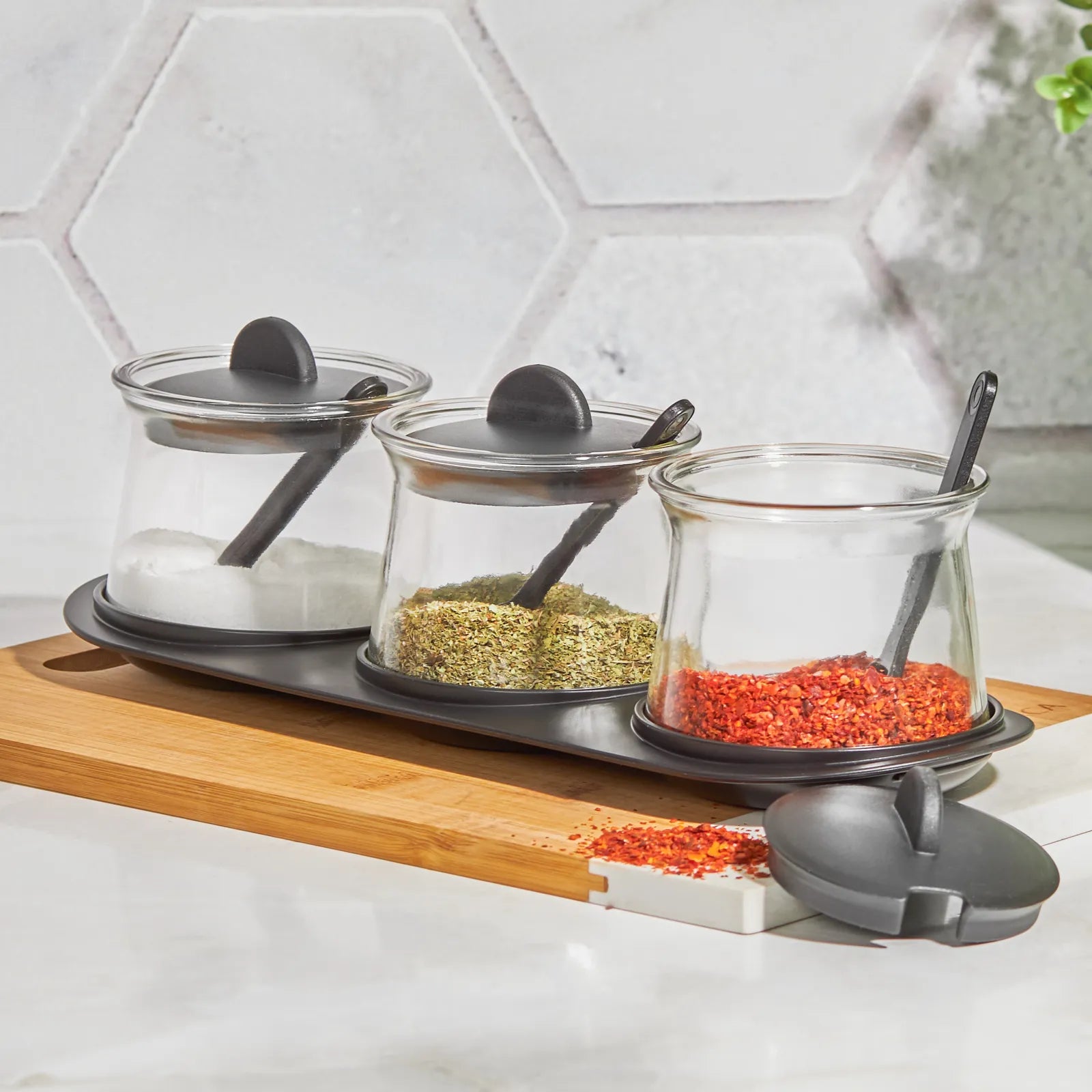 Karaca Serena 7 Piece Spice Set 153.03.06.5509 - Spice Sets - ebarza Furniture UAE | Shop Modern Furniture in Abu Dhabi & Dubai - مفروشات ايبازرا في الامارات | تسوق اثاث عصري وديكورات مميزة في دبي وابوظبي