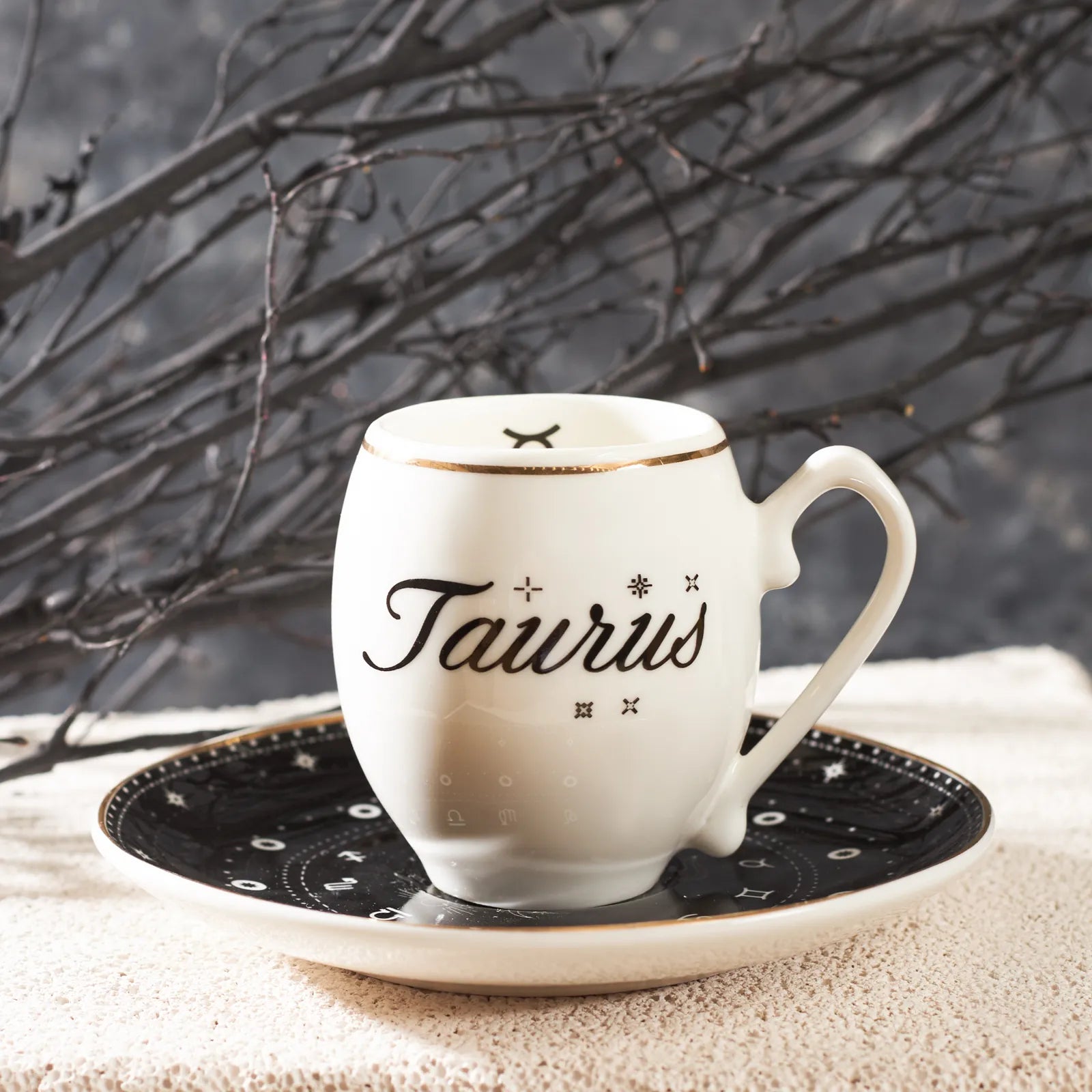 Karaca Taurus Coffee Cup 90 Ml 153.03.06.6901 - Coffee Sets - ebarza Furniture UAE | Shop Modern Furniture in Abu Dhabi & Dubai - مفروشات ايبازرا في الامارات | تسوق اثاث عصري وديكورات مميزة في دبي وابوظبي