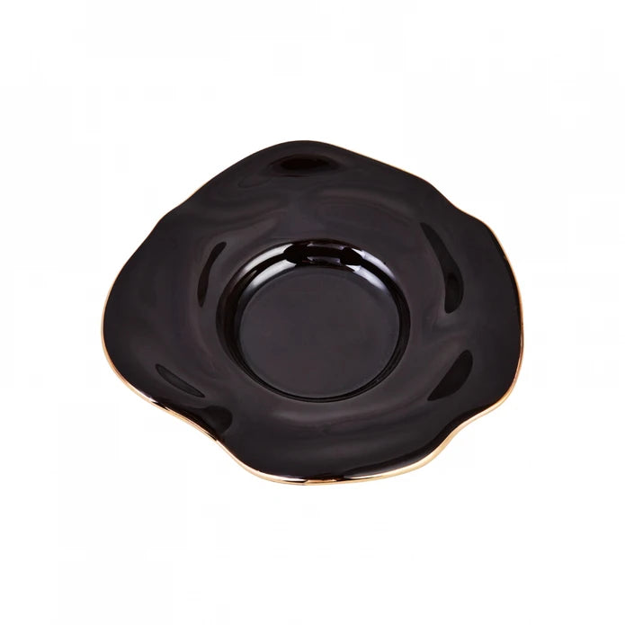 Karaca Tev Black 2 Person Coffee Cup Set With Box 153.03.06.1442 - Coffee Sets - ebarza Furniture UAE | Shop Modern Furniture in Abu Dhabi & Dubai - مفروشات ايبازرا في الامارات | تسوق اثاث عصري وديكورات مميزة في دبي وابوظبي