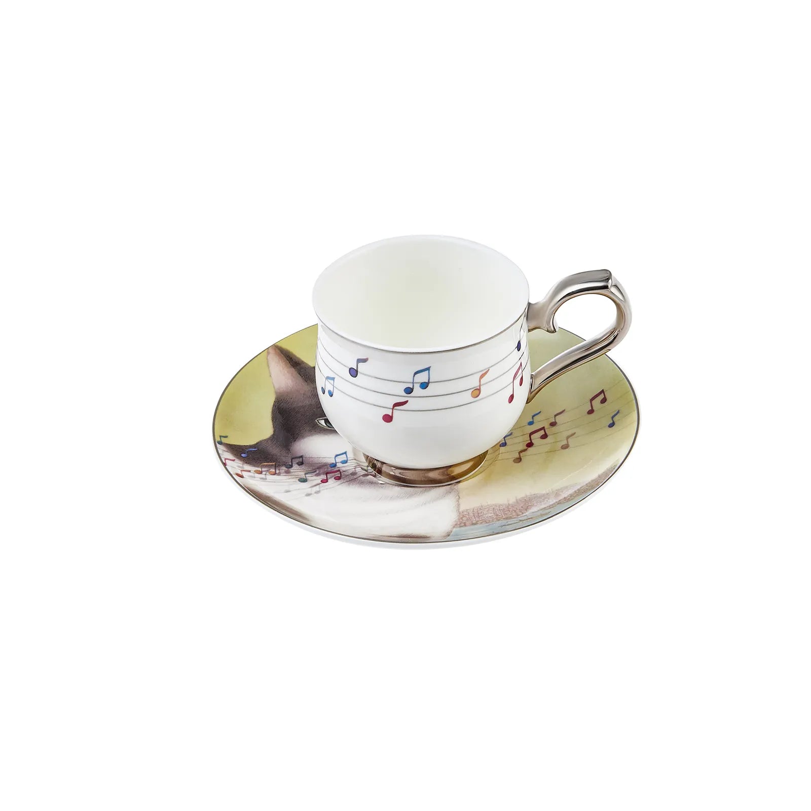 Karaca Unicef Varol Yaşaroğlu & Gürbüz Doğan Set Of 2 Coffee Cups 90 Ml 153.03.06.4465 - Coffee Sets - ebarza Furniture UAE | Shop Modern Furniture in Abu Dhabi & Dubai - مفروشات ايبازرا في الامارات | تسوق اثاث عصري وديكورات مميزة في دبي وابوظبي