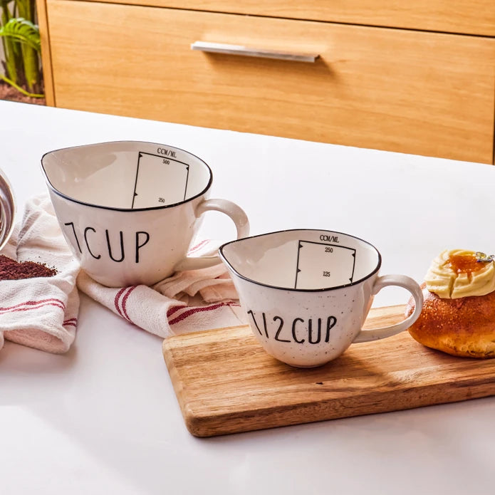 Karaca Veva Measuring Set 153.03.06.4925 - Cookware Sets - ebarza Furniture UAE | Shop Modern Furniture in Abu Dhabi & Dubai - مفروشات ايبازرا في الامارات | تسوق اثاث عصري وديكورات مميزة في دبي وابوظبي