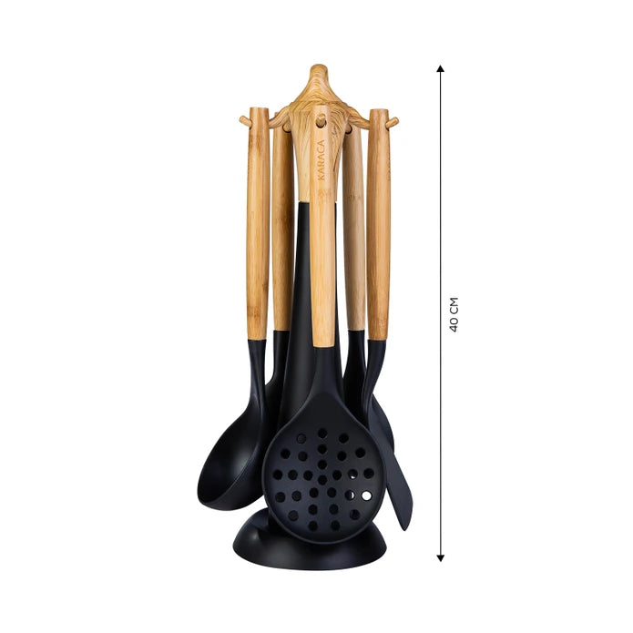 Karaca Woodland Herbal 6 Piece Service Set 153.03.06.1535 - Service Sets - ebarza Furniture UAE | Shop Modern Furniture in Abu Dhabi & Dubai - مفروشات ايبازرا في الامارات | تسوق اثاث عصري وديكورات مميزة في دبي وابوظبي