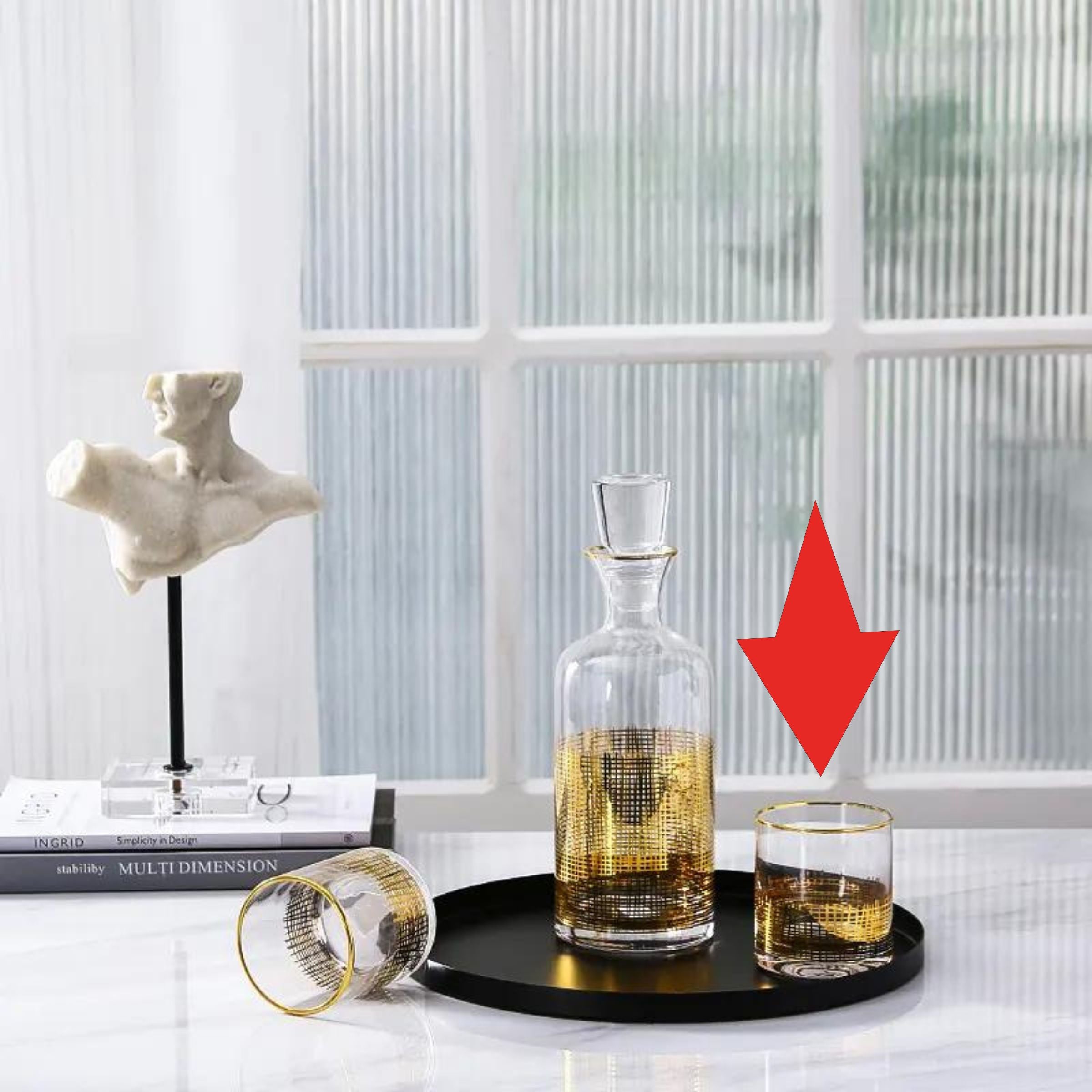 Water/Juice Glass Fl-K060 - Drinkware - ebarza Furniture UAE | Shop Modern Furniture in Abu Dhabi & Dubai - مفروشات ايبازرا في الامارات | تسوق اثاث عصري وديكورات مميزة في دبي وابوظبي