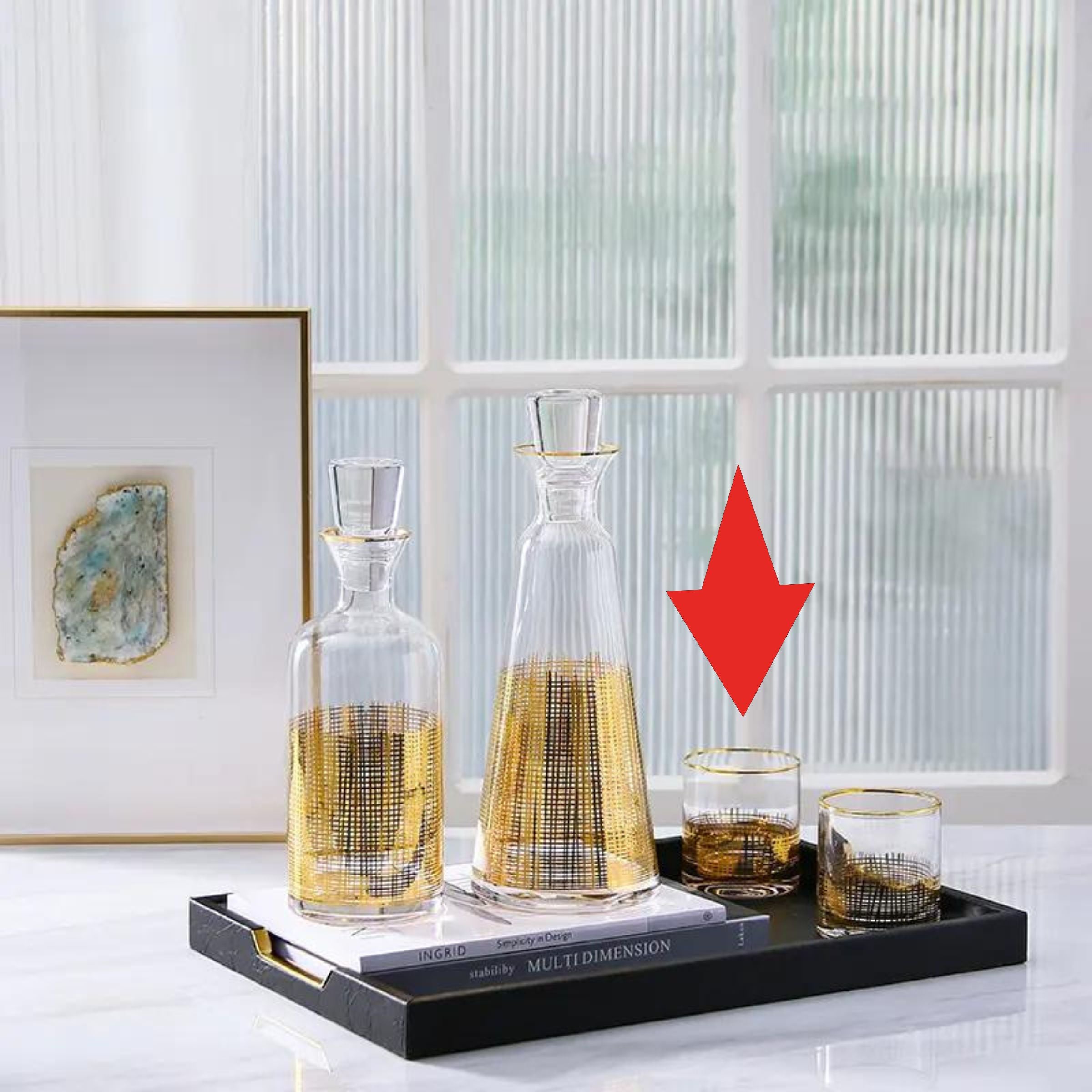 Water/Juice Glass Fl-K060 - Drinkware - ebarza Furniture UAE | Shop Modern Furniture in Abu Dhabi & Dubai - مفروشات ايبازرا في الامارات | تسوق اثاث عصري وديكورات مميزة في دبي وابوظبي