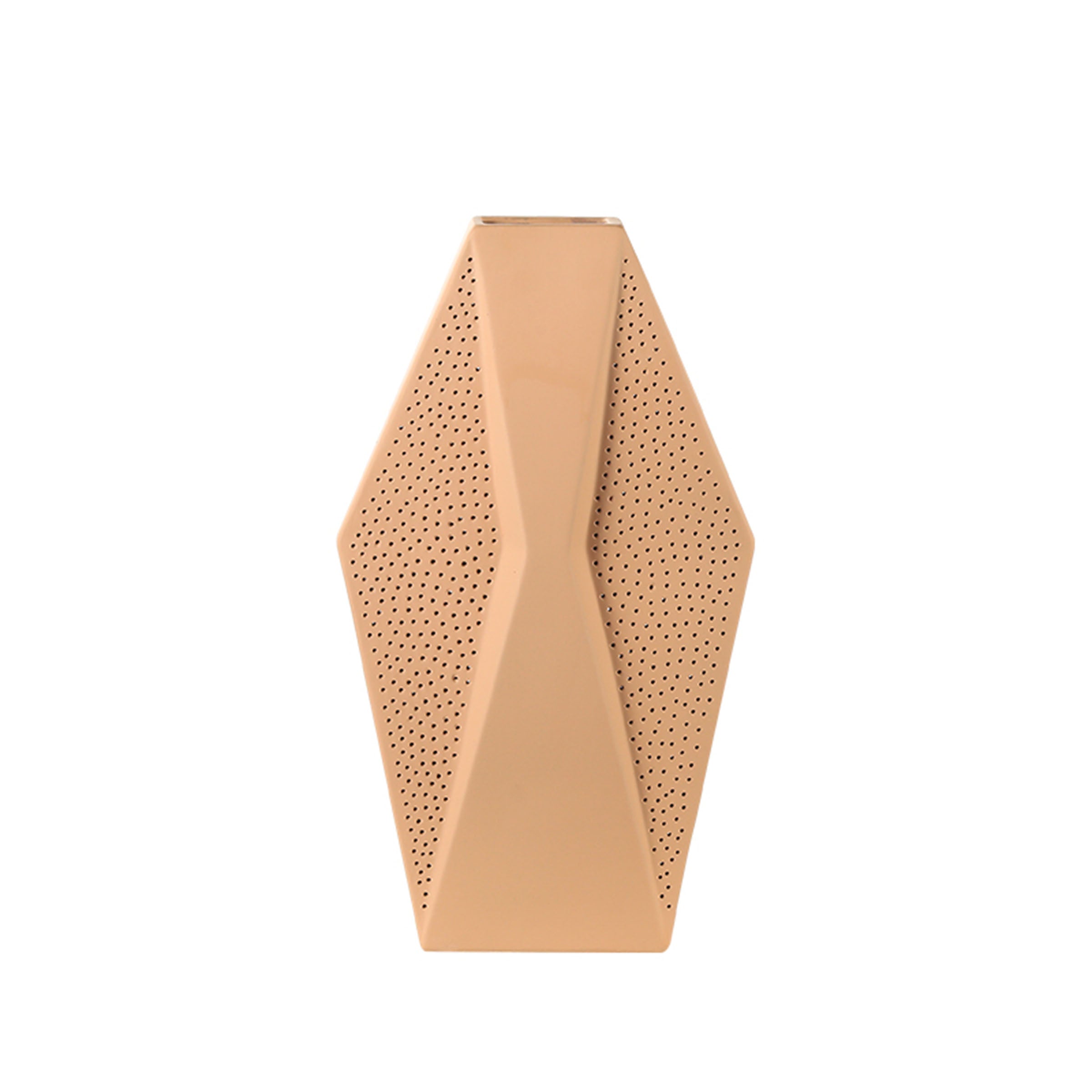 Flat diamond vase FD-D22162A -  Vases - ebarza Furniture UAE | Shop Modern Furniture in Abu Dhabi & Dubai - مفروشات ايبازرا في الامارات | تسوق اثاث عصري وديكورات مميزة في دبي وابوظبي
