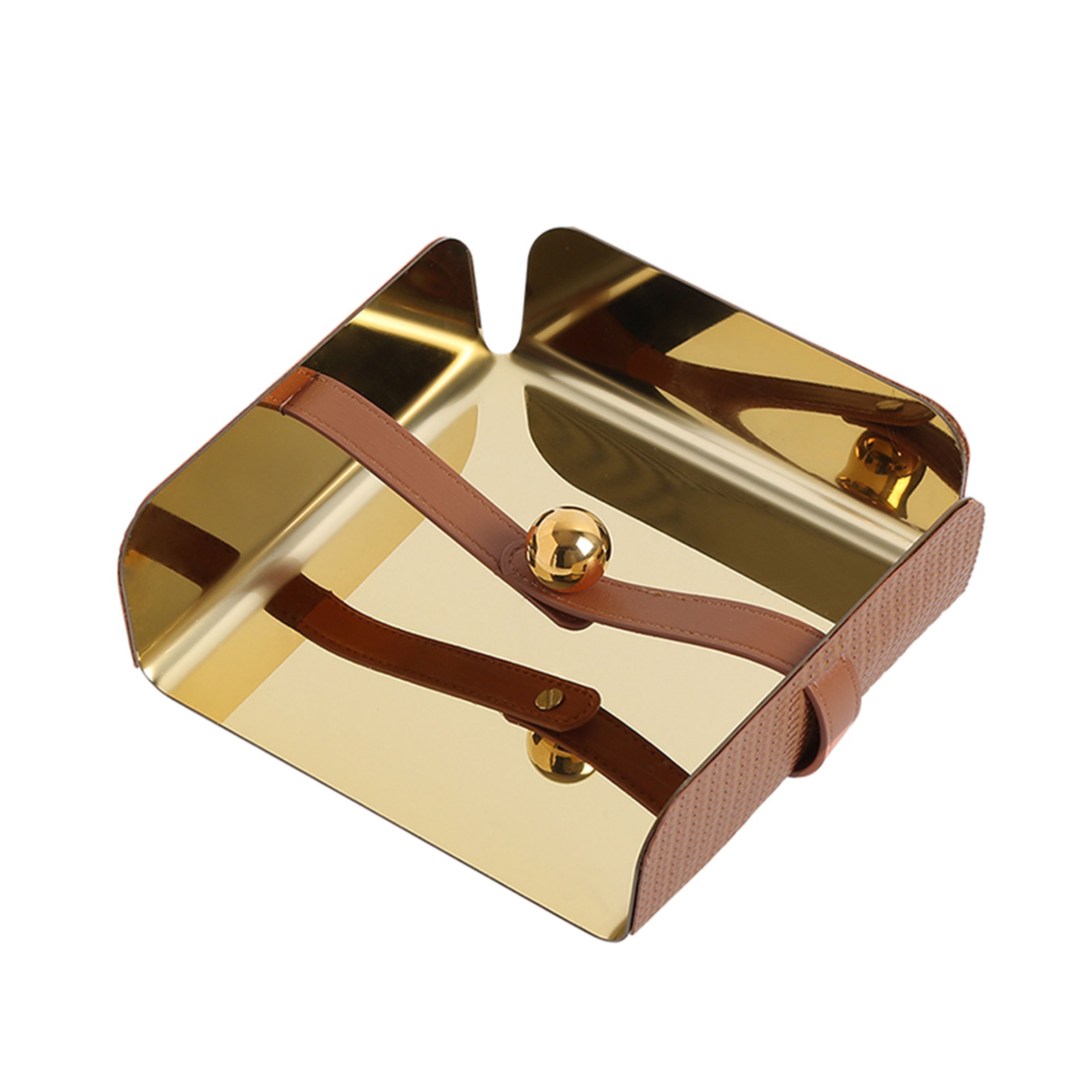 Paper Holder-Gold FC-W23003B -  Home Decor Figurines - ebarza Furniture UAE | Shop Modern Furniture in Abu Dhabi & Dubai - مفروشات ايبازرا في الامارات | تسوق اثاث عصري وديكورات مميزة في دبي وابوظبي