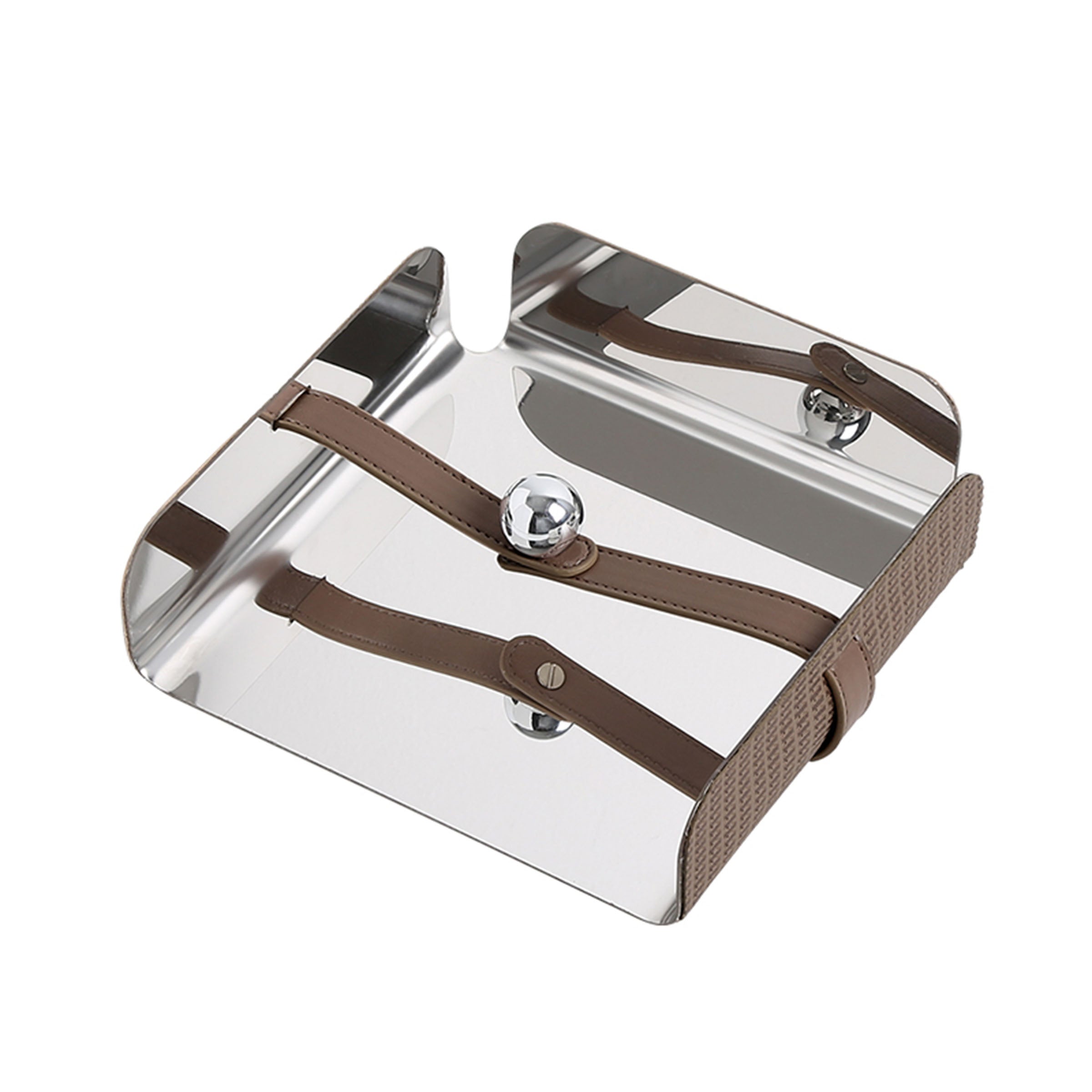 Paper Holder - Silver FC-W23003A -  Home Decor Figurines - ebarza Furniture UAE | Shop Modern Furniture in Abu Dhabi & Dubai - مفروشات ايبازرا في الامارات | تسوق اثاث عصري وديكورات مميزة في دبي وابوظبي