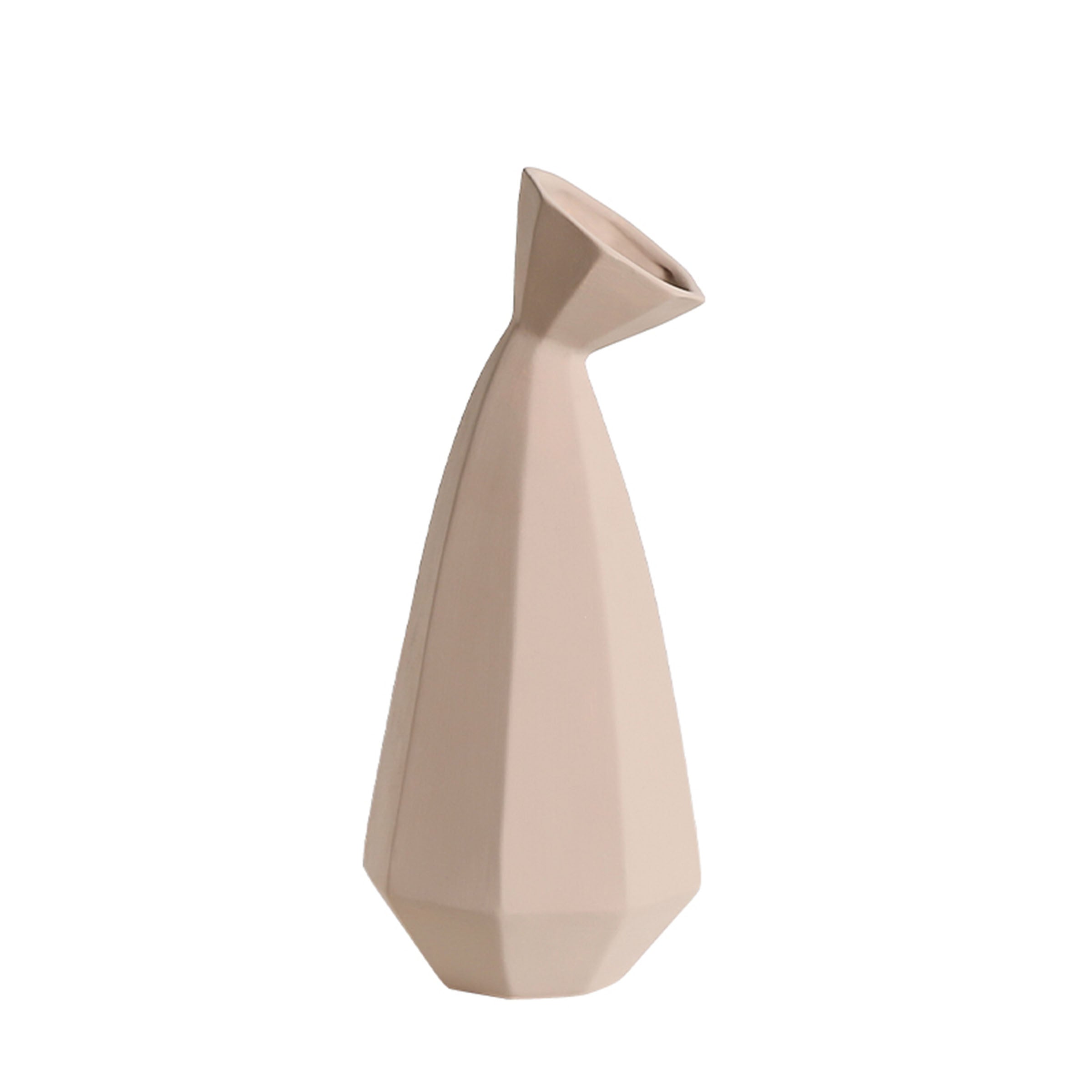 Oblique Prismatic Vase FD-D23019 -  Vases - ebarza Furniture UAE | Shop Modern Furniture in Abu Dhabi & Dubai - مفروشات ايبازرا في الامارات | تسوق اثاث عصري وديكورات مميزة في دبي وابوظبي